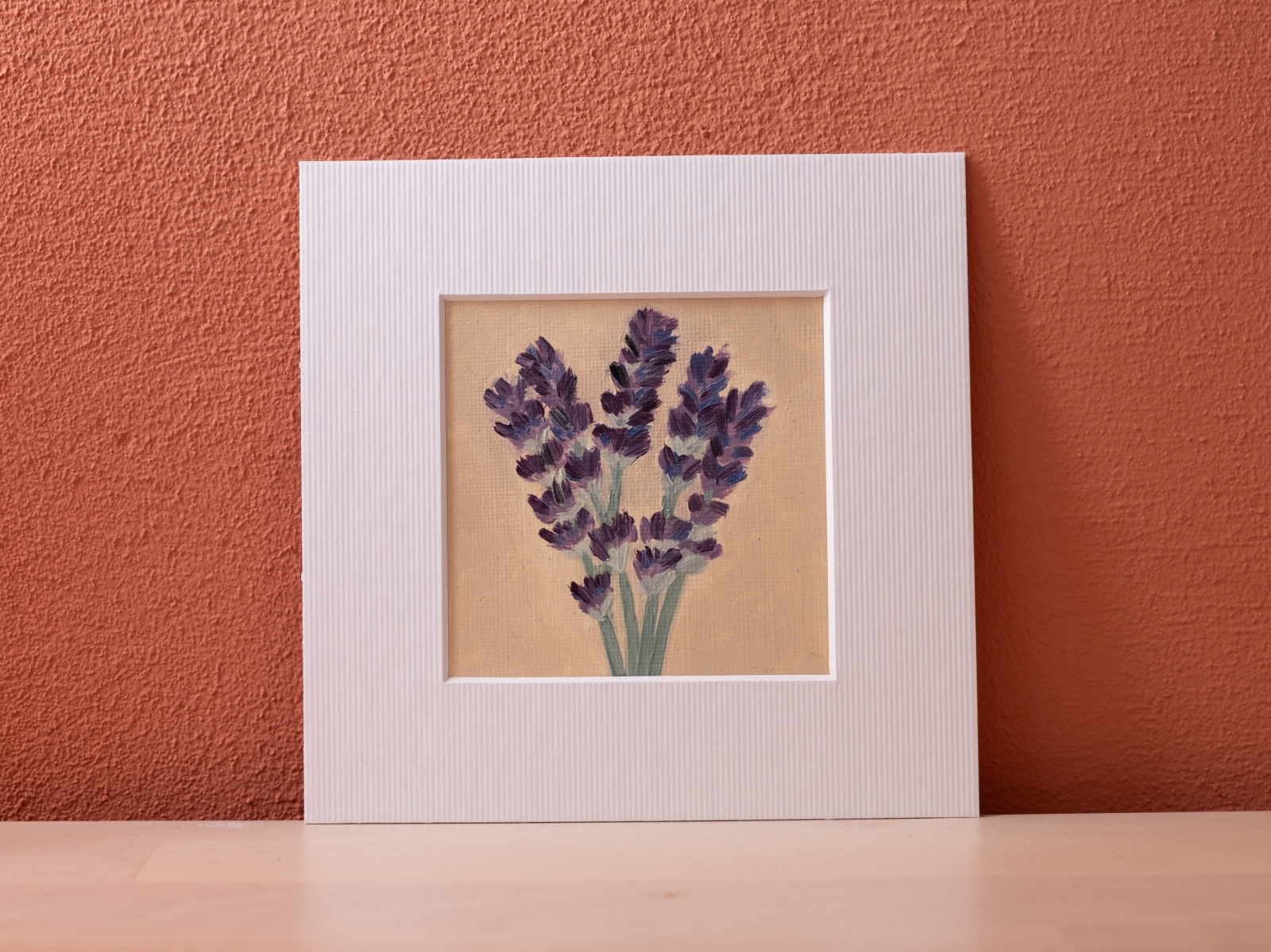 Klein schilderij lavendel - 55167.jpeg Klein schilderij lavendel