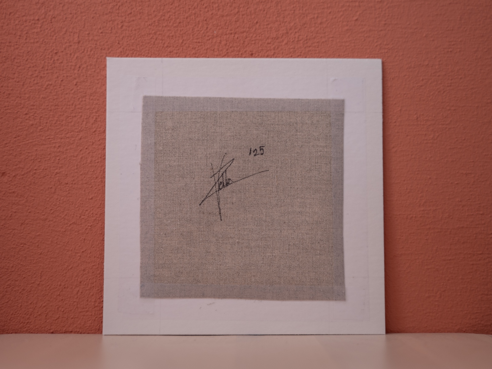 Klein schilderij wolk 8 - 70476.jpeg Klein schilderij wolk blauwroze gloed