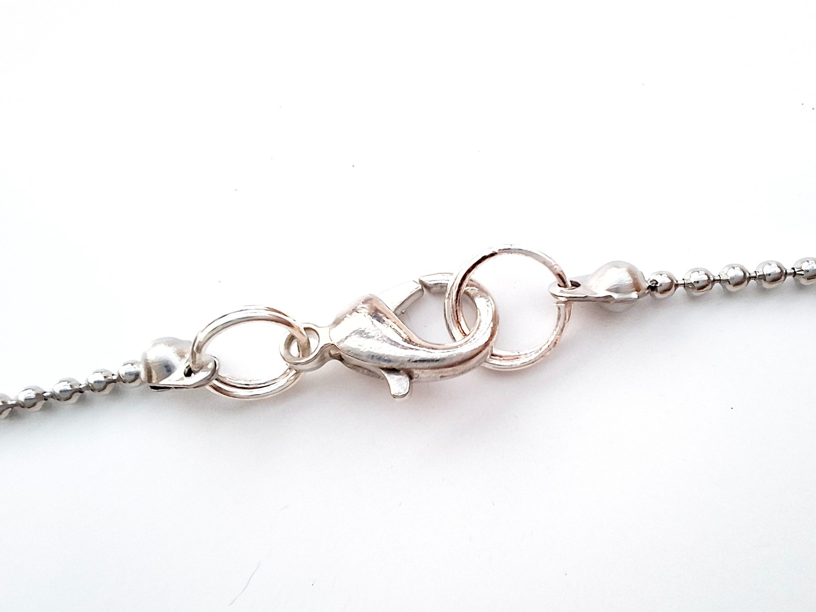 Lichtgewicht ketting met papieren hanger met adelaarsvaren afbeelding, duurzaam sieraad,  ⁸