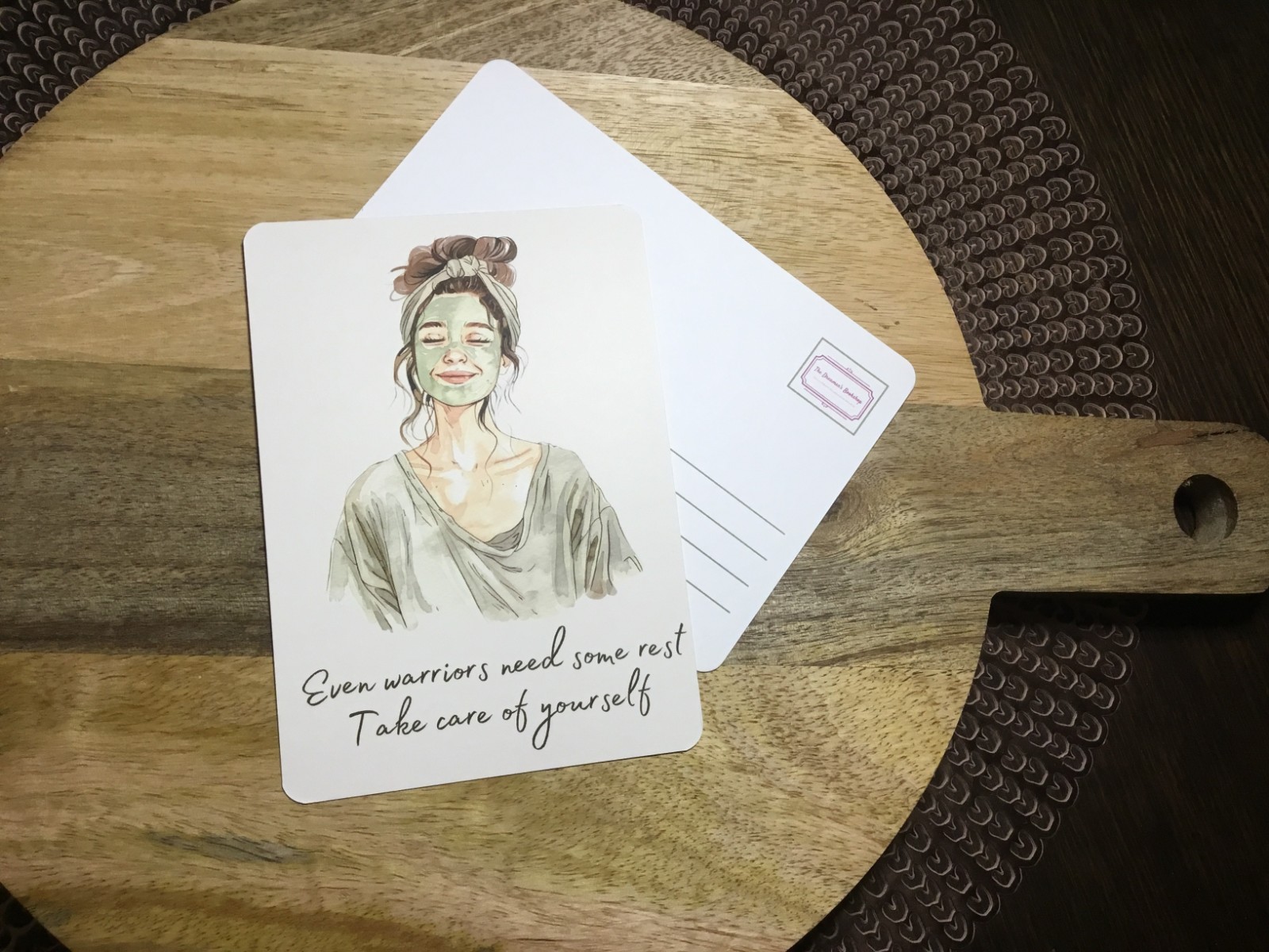 Chronisch Ziek Zijn  "Even Warriors" Kaart - A6 - Empathie