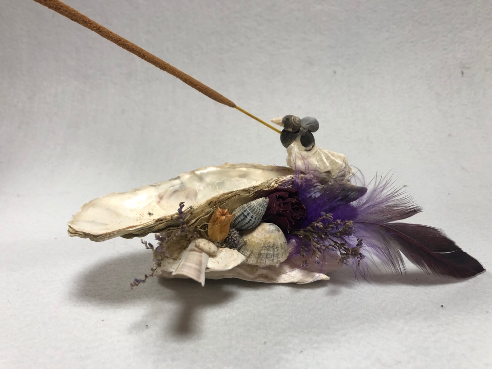 Wierookhouder - 85577 Wierook houder & Palo Santo houder of bewaarbakje - handgemaakt en multifunctioneel