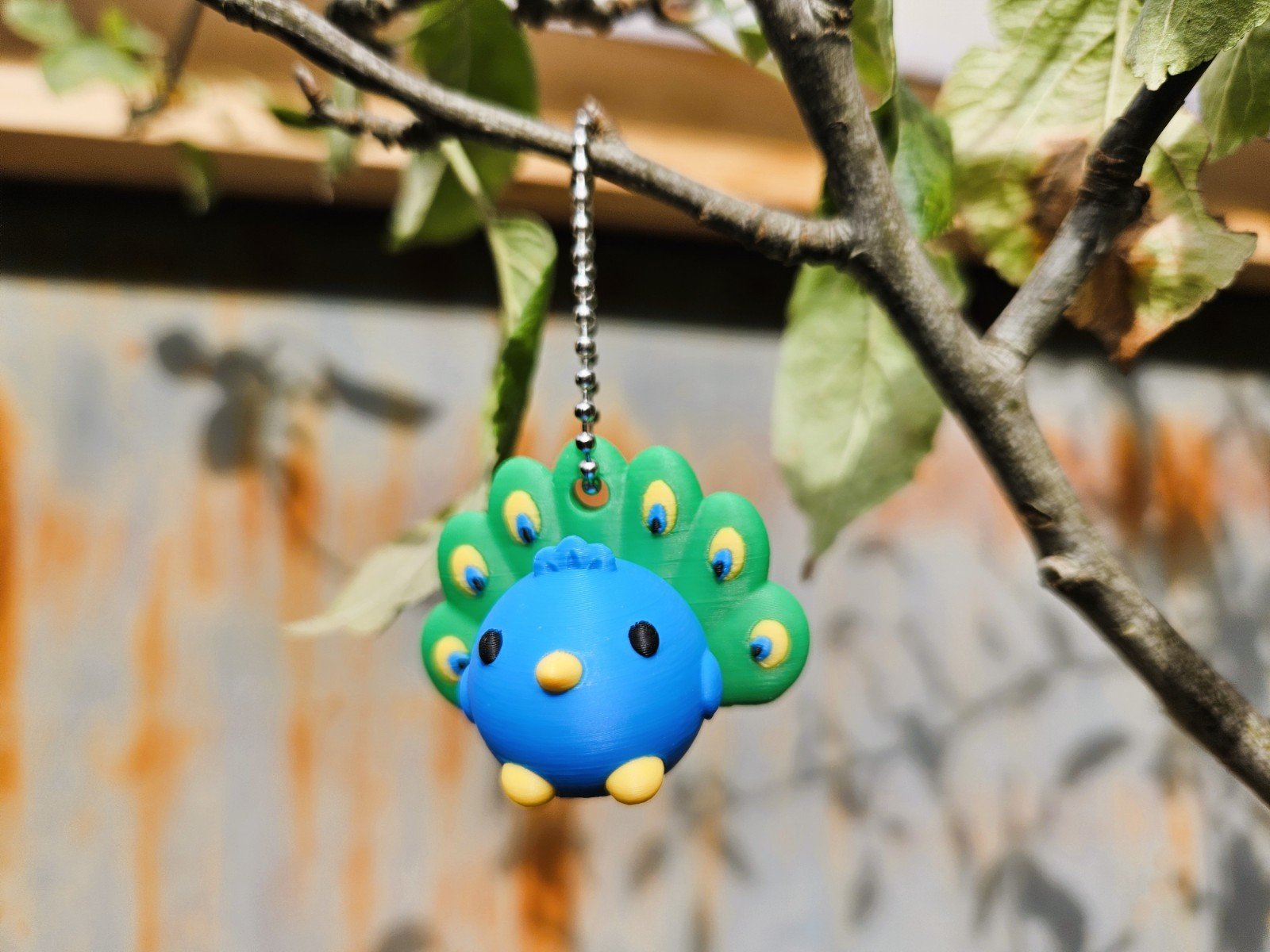 Sleutelhanger Pauw - 95268 Sleutelhanger Pauw