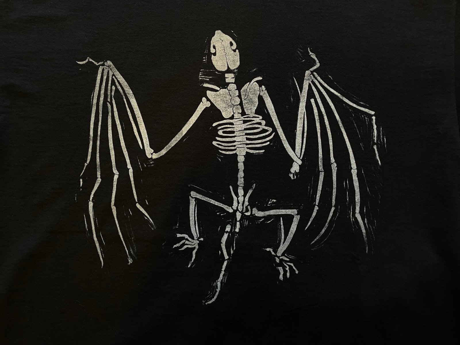 Bat Skeleton T-shirt - Halloween 2025 - 99734 Bat Skeleton T-shirt - Halloween 2025