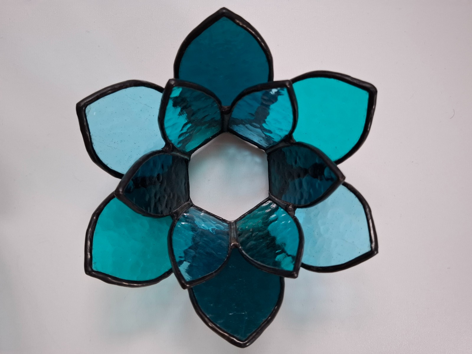 Glas in lood Lotus "Aurora" - 98938 Glas in lood Lotus "Aurora"