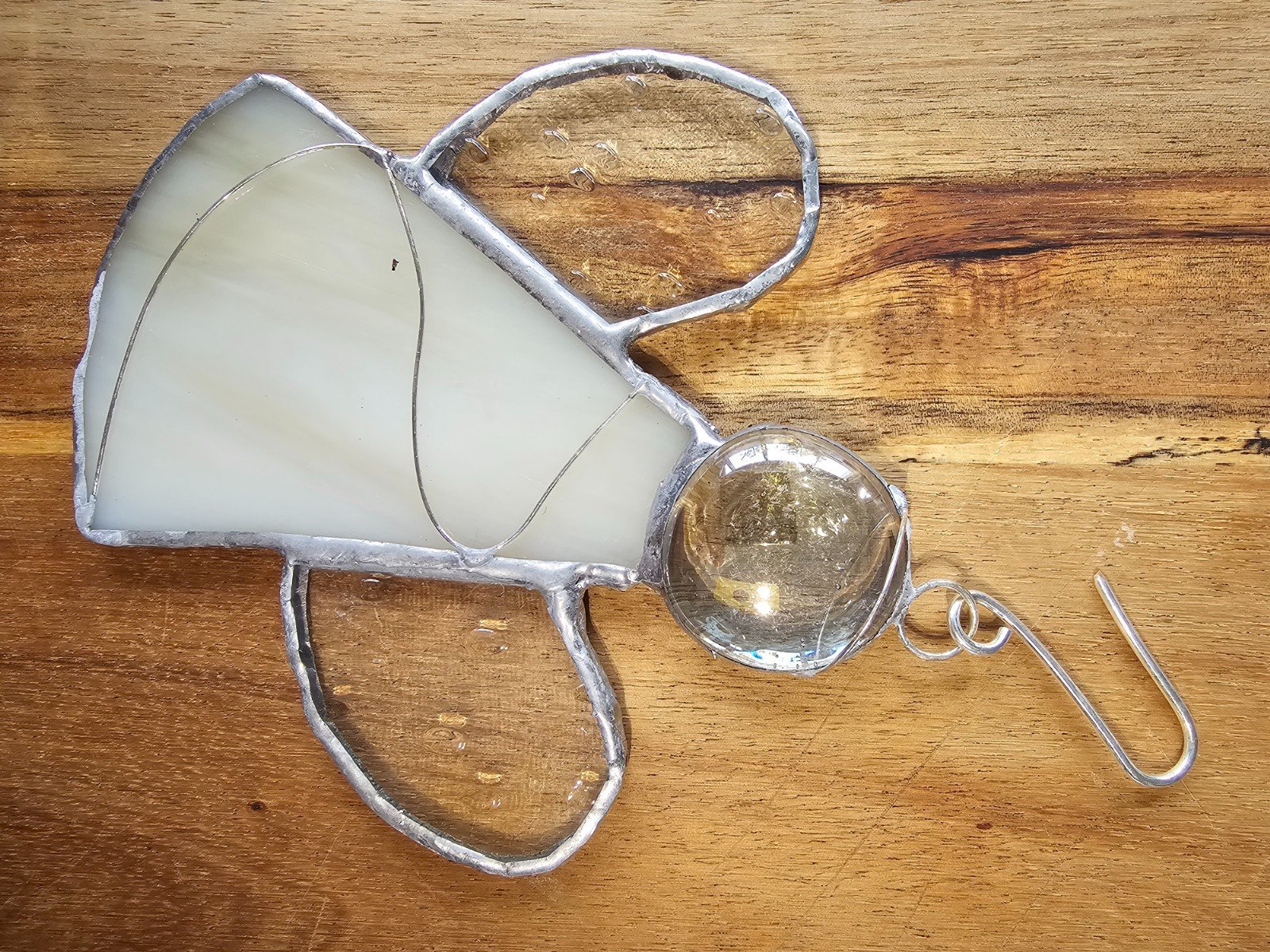 Kerst engeltjes om op te hangen. Glas in lood/Tiffany - 100107 Kerst engeltjes om op te hangen. Glas in lood/Tiffany