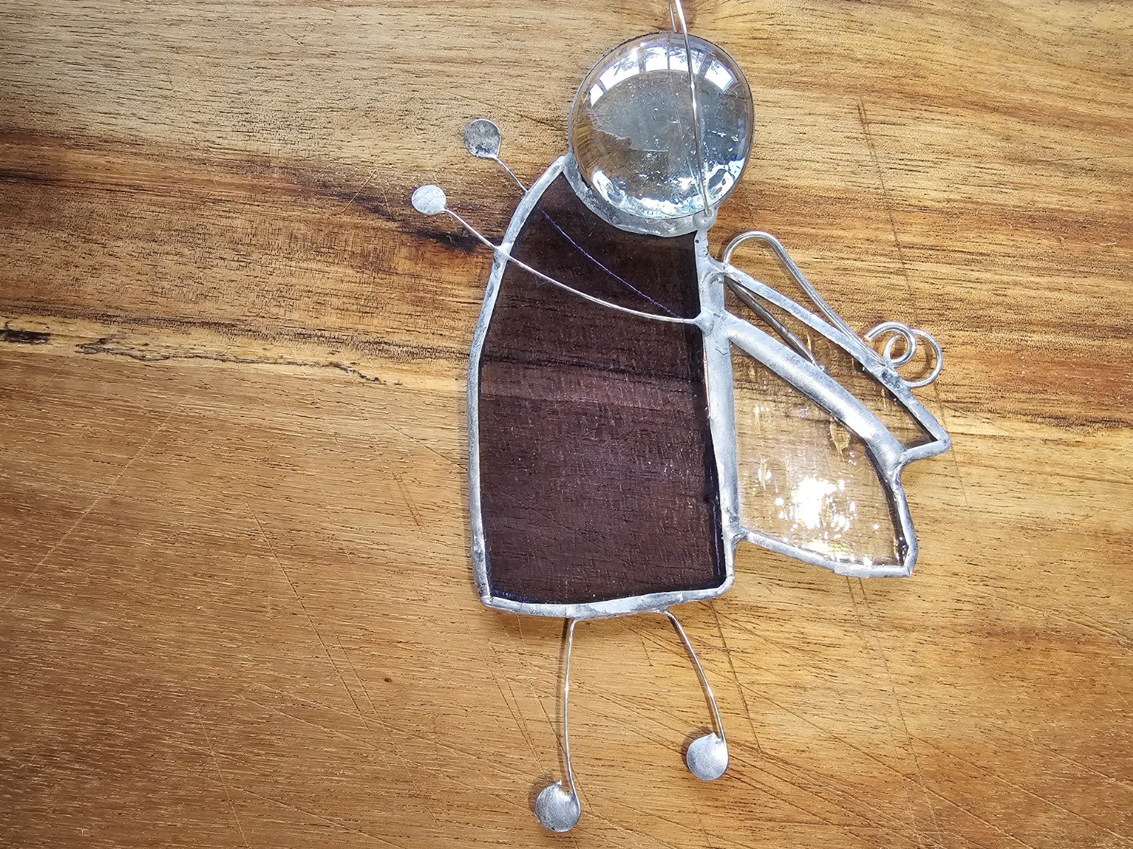 Kerst engeltjes om op te hangen. Glas in lood/Tiffany - 100110 Kerst engeltjes om op te hangen. Glas in lood/Tiffany