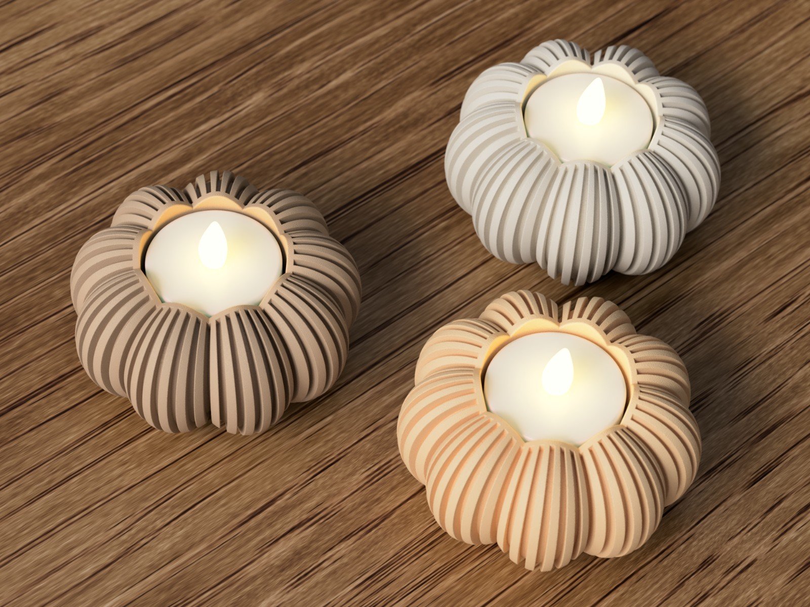 Pompoen Theelichthouder - 99641 Pompoen Theelichthouder