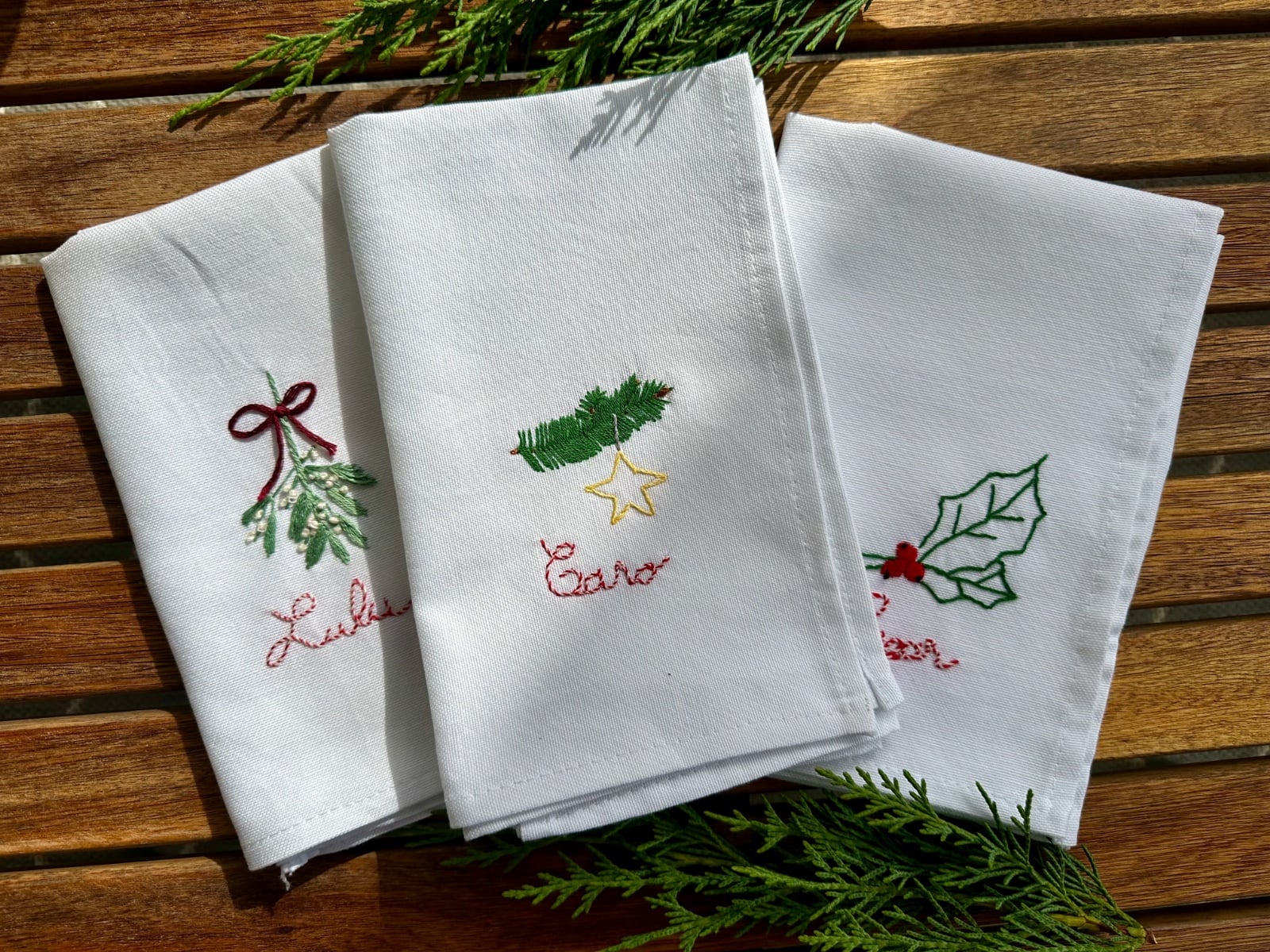 Gepersonaliseerde kerstservet_3 - 104430 Gepersonaliseerde kerstservet_3