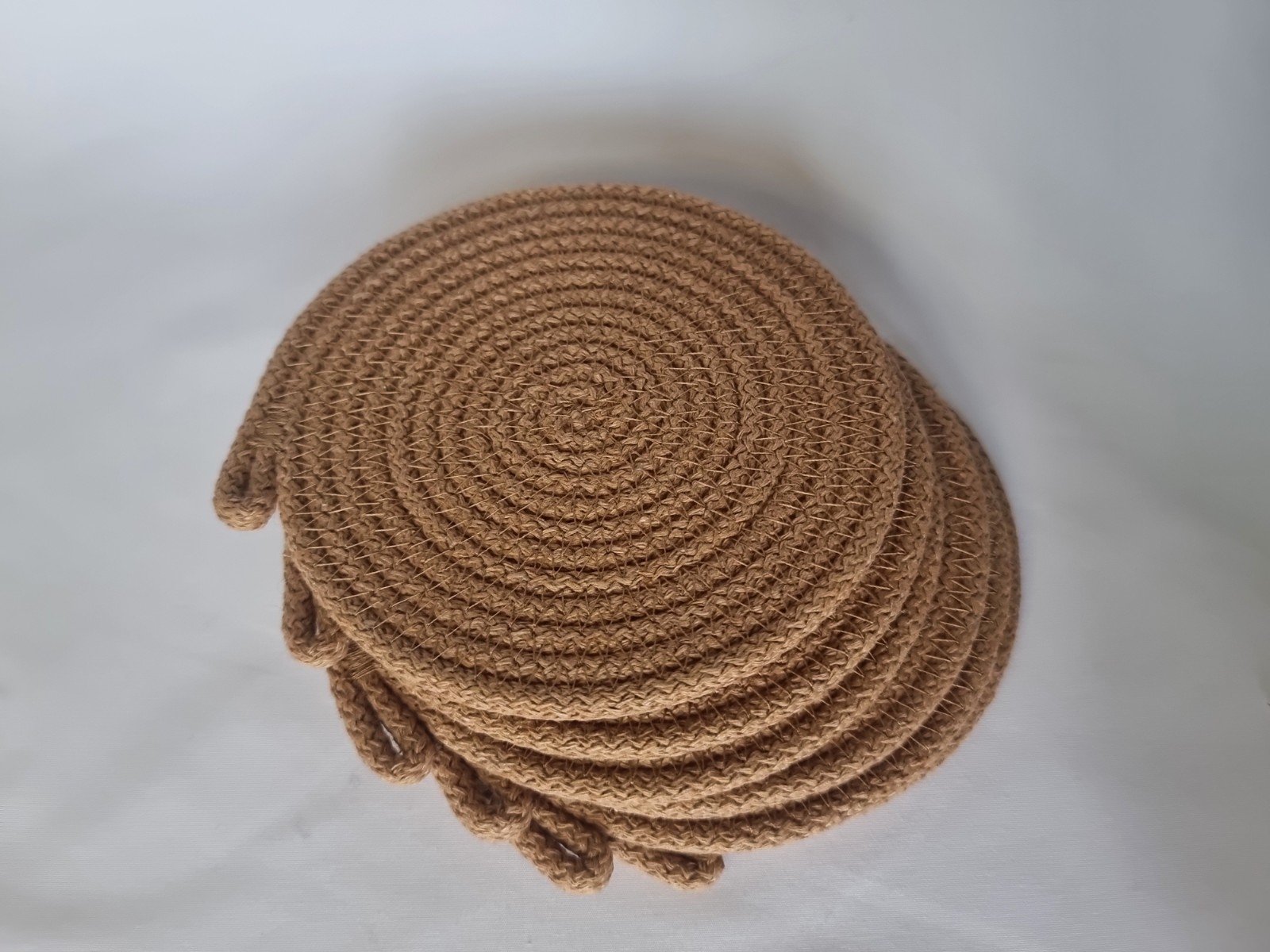 Set katoenen onderzetters (6 stuks)