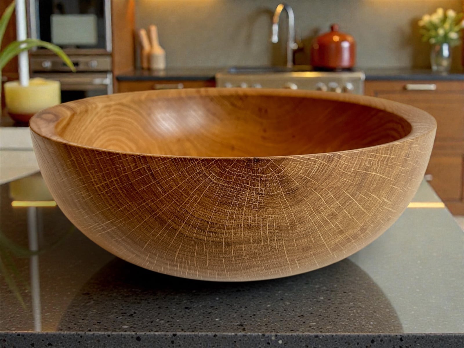 Grote Schaal Inlands Eikenhout