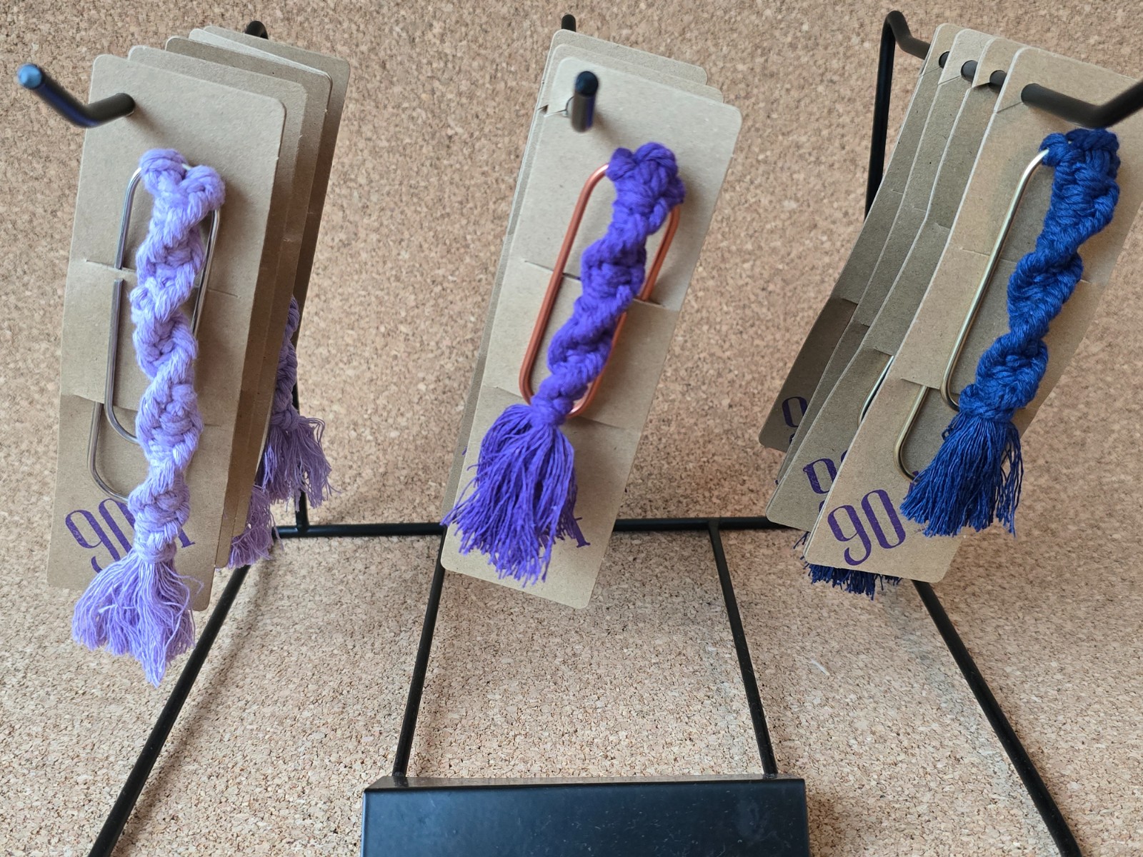 Macramé boekenlegger handgemaakt | kleurrijke bladwijzer | cadeau vo… - 116983 Macramé boekenlegger handgemaakt | kleurrijke bladwijzer | cadeau voor lezers