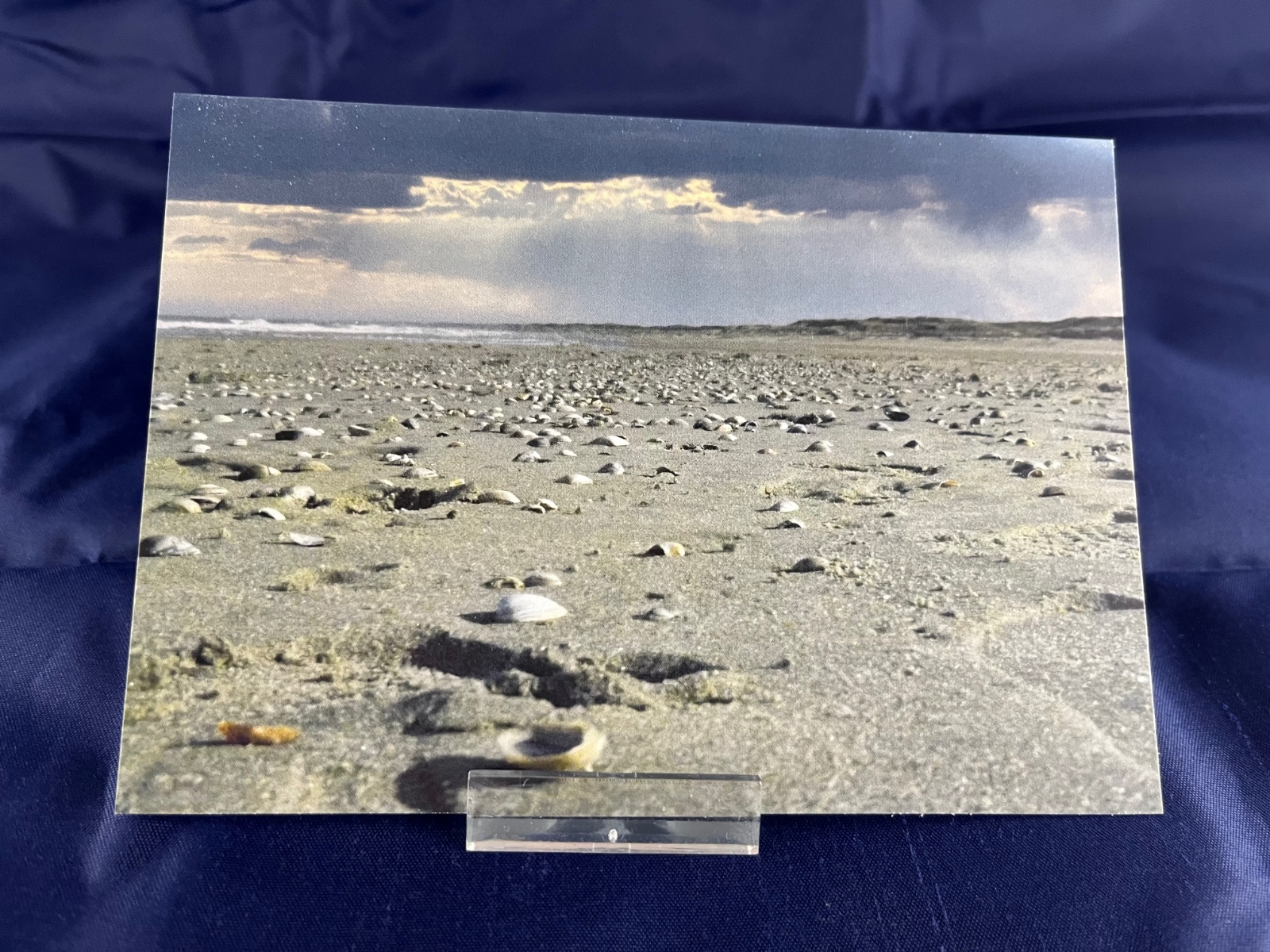 Ansichtkaart verlaten strand — set van 10