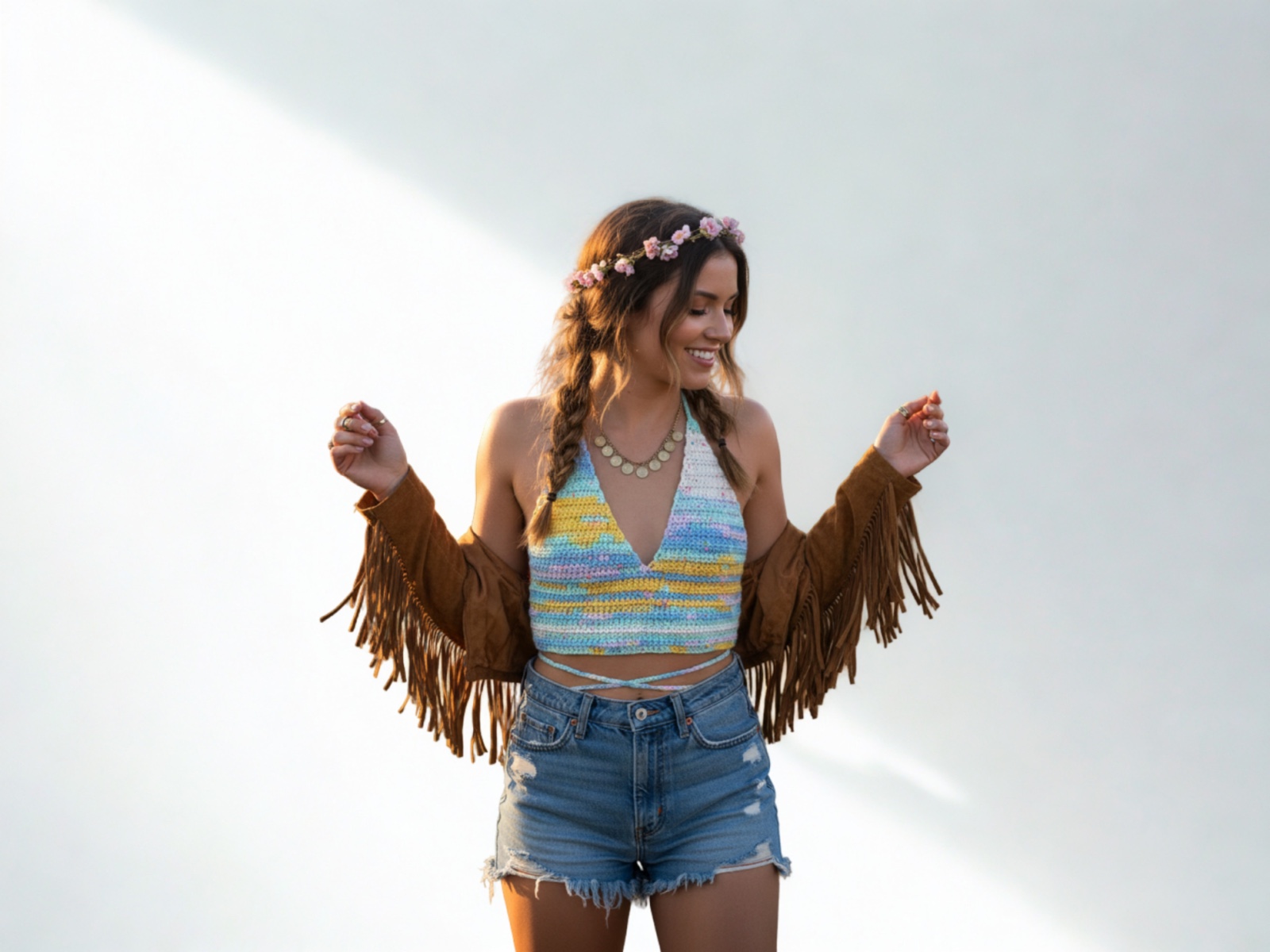 Astraea Starry Summernight - Gehaakte bralette - S/M