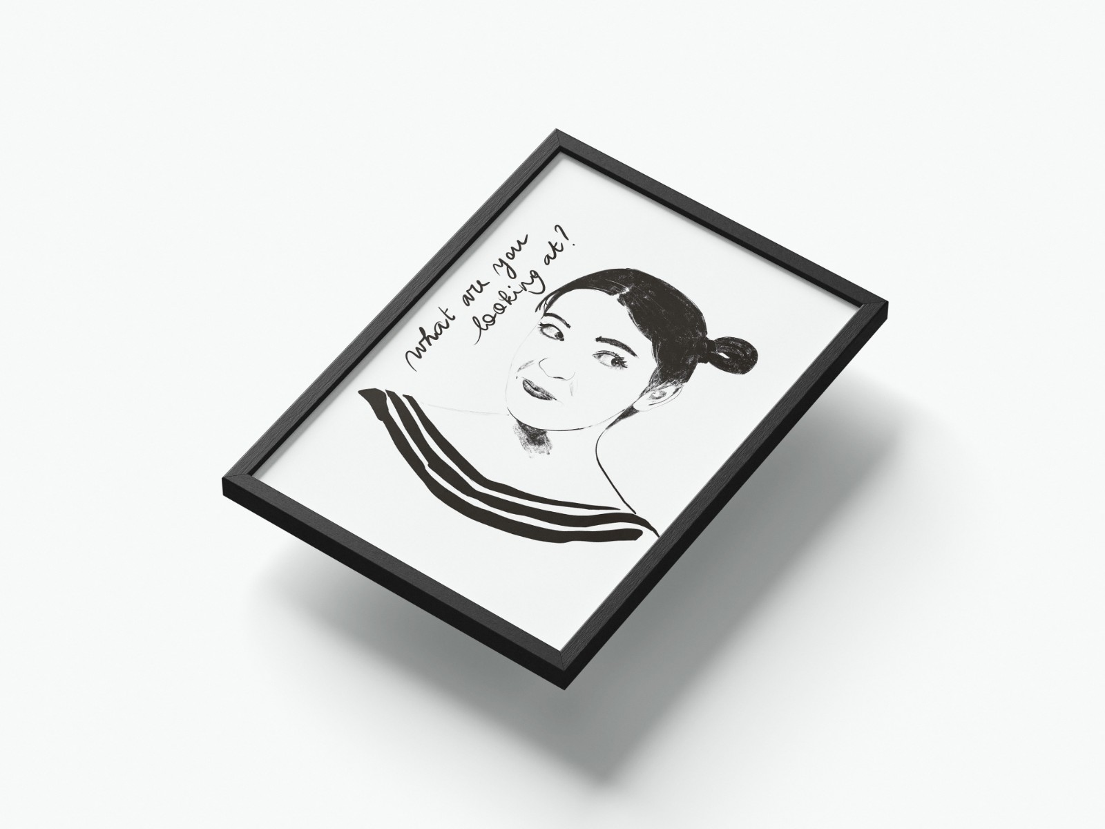 A5 Print What are you Looking at - 150779 A5 Print What are you Looking at
