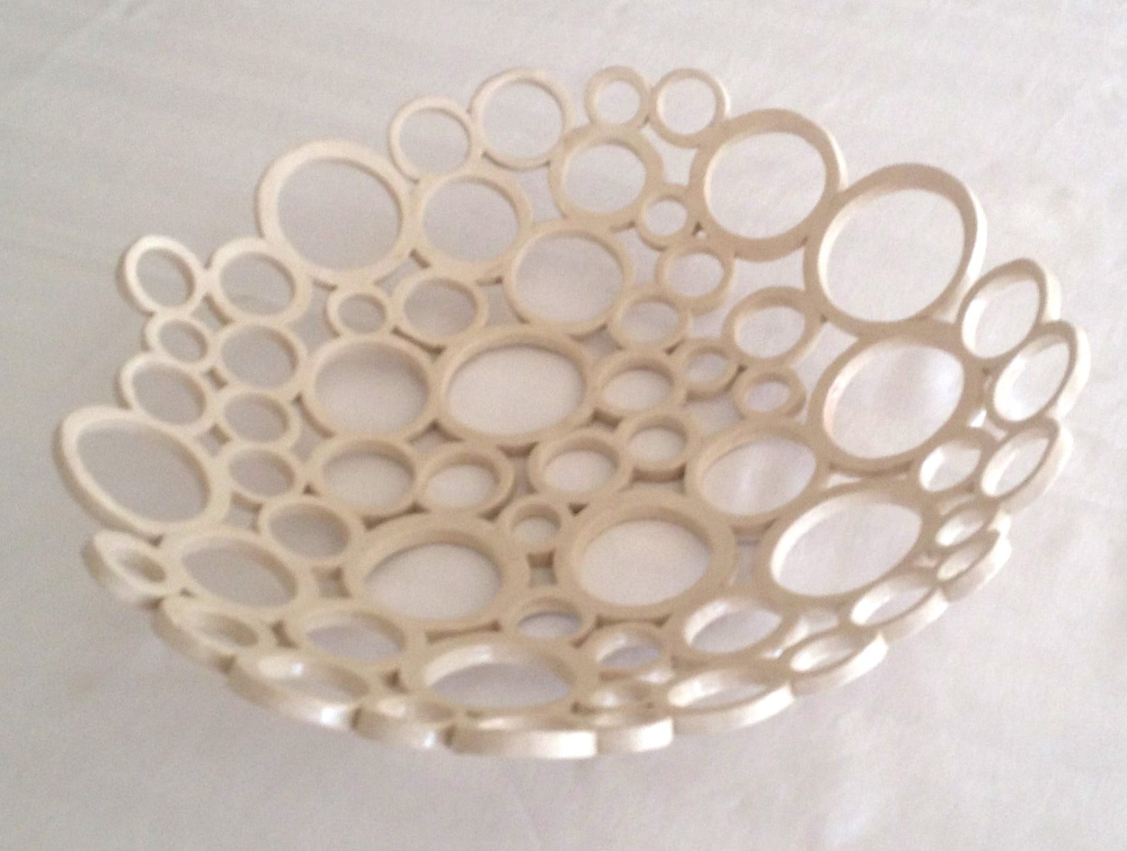 Handgemaakte schaal keramiek (open), gesigneerd en genummerd(Ø 40 cm… - 109174 Handgemaakte schaal keramiek (open), gesigneerd en genummerd(Ø 40 cm) Nicolaas Maathuis (NIC-O)