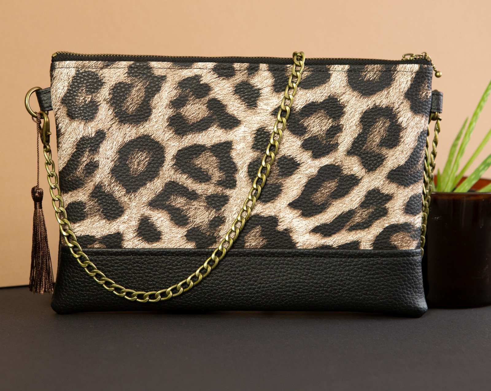 Clutch Cheetah Black - 103796 Clutch Cheetah Black