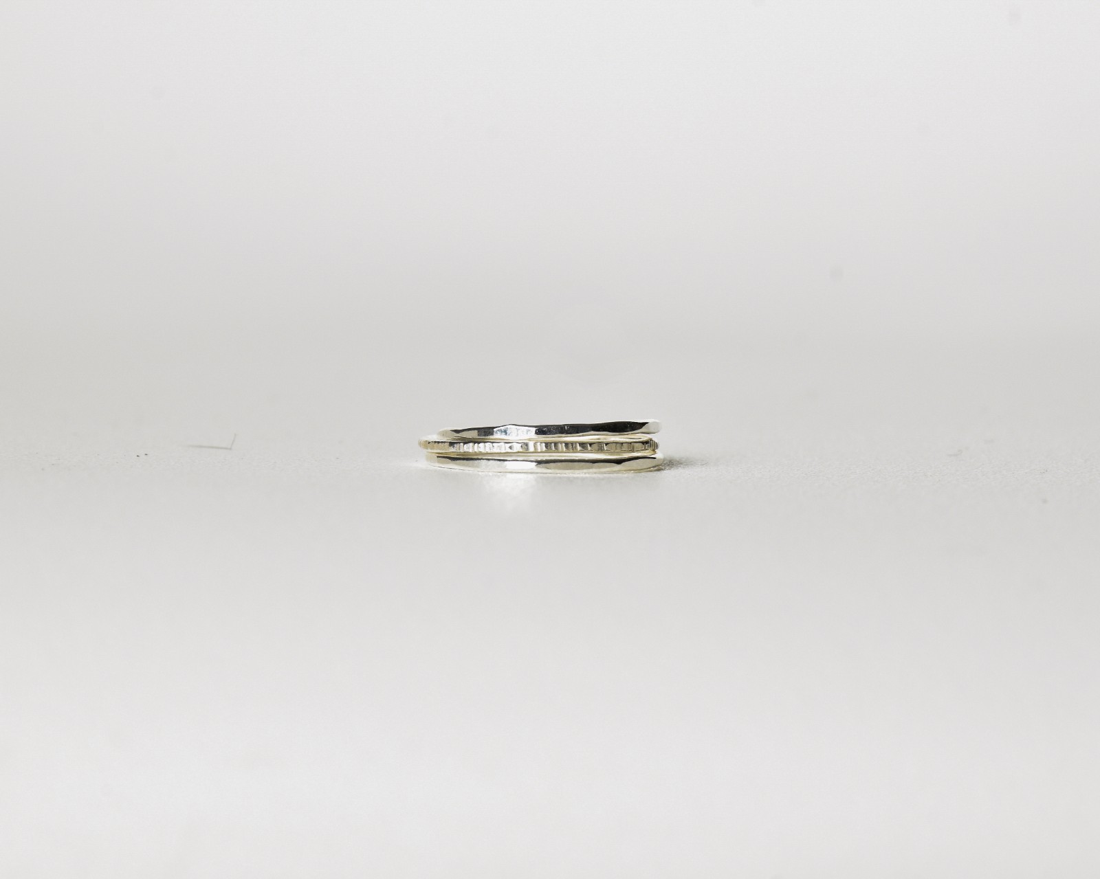 Ring - stapelringen - zilver