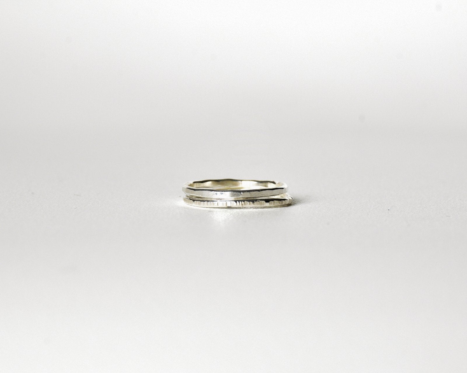 Ring - stapelringen - zilver