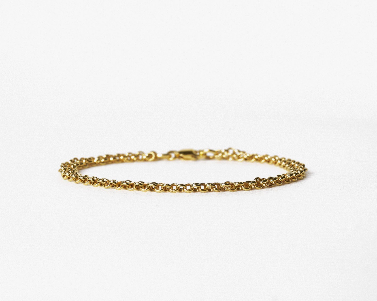 Armband - TROUBLED WATER (small) - verguld zilver - 64164.jpeg Armband - TROUBLED WATER (small) - verguld zilver