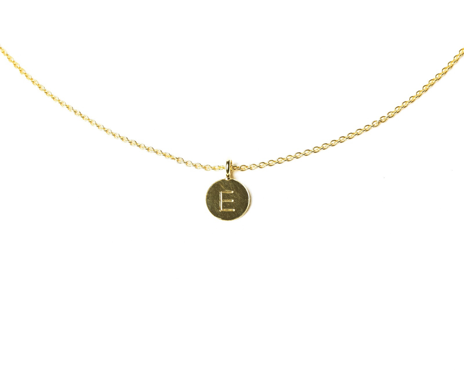 Halssnoer - gepersonaliseerde hanger - verguld zilver