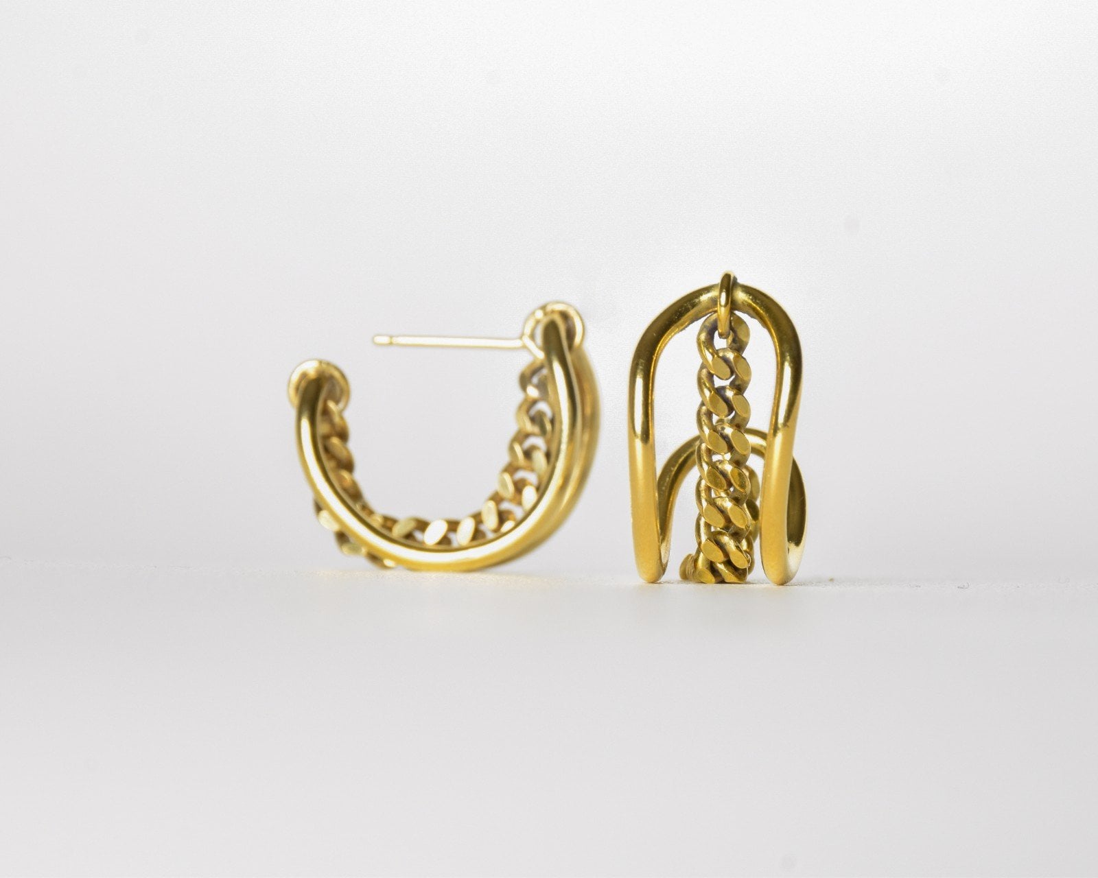 Oorstekers - DANCE BATTLE - verguld zilver - 64140.jpeg Oorstekers - DANCE BATTLE - verguld zilver