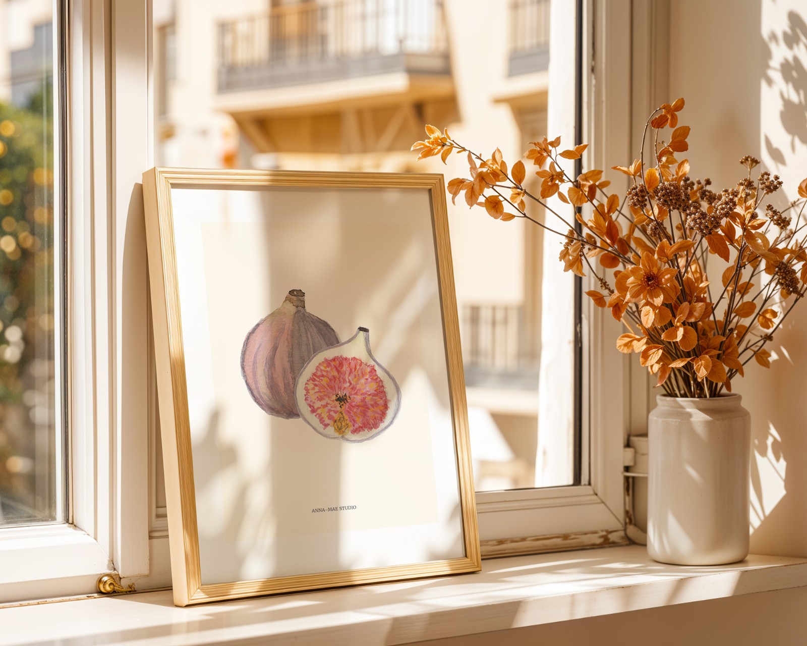 Vijgen Art Print | Botanische Fruit Poster – Anna-Mae Studio - 90828 Vijgen Art Print | Botanische Fruit Poster – Anna-Mae Studio