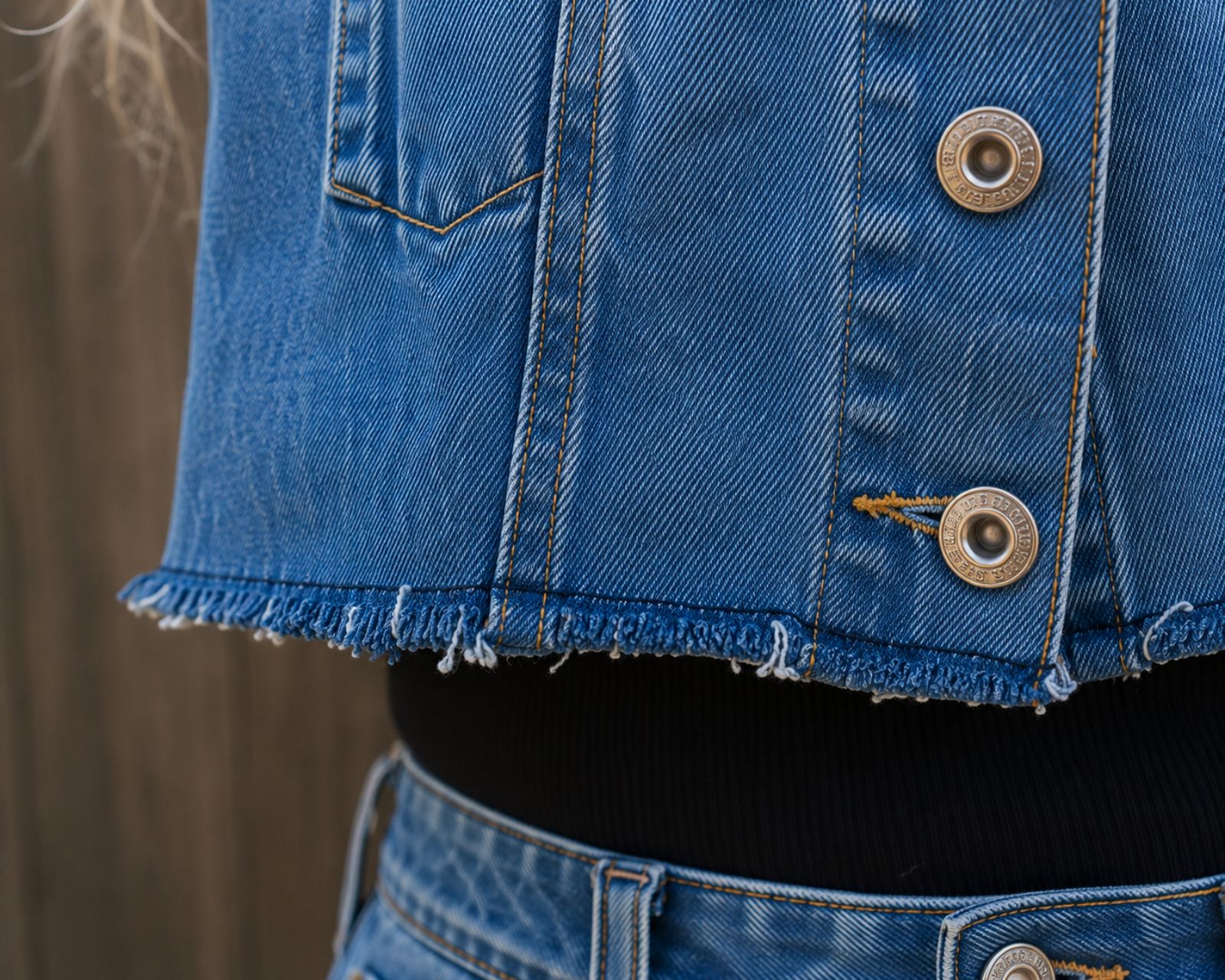 Freedom & Love – One of a Kind Upcycled Denim Festival Jacket - 154598 Freedom & Love – One of a Kind Upcycled Denim Festival Jacket