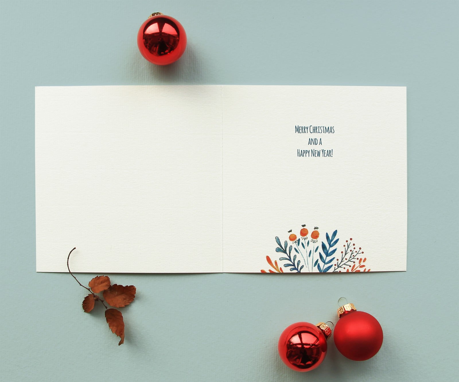 Kerstkaart Vos en Huisje - 108045 Kerstkaart Vos en Huisje