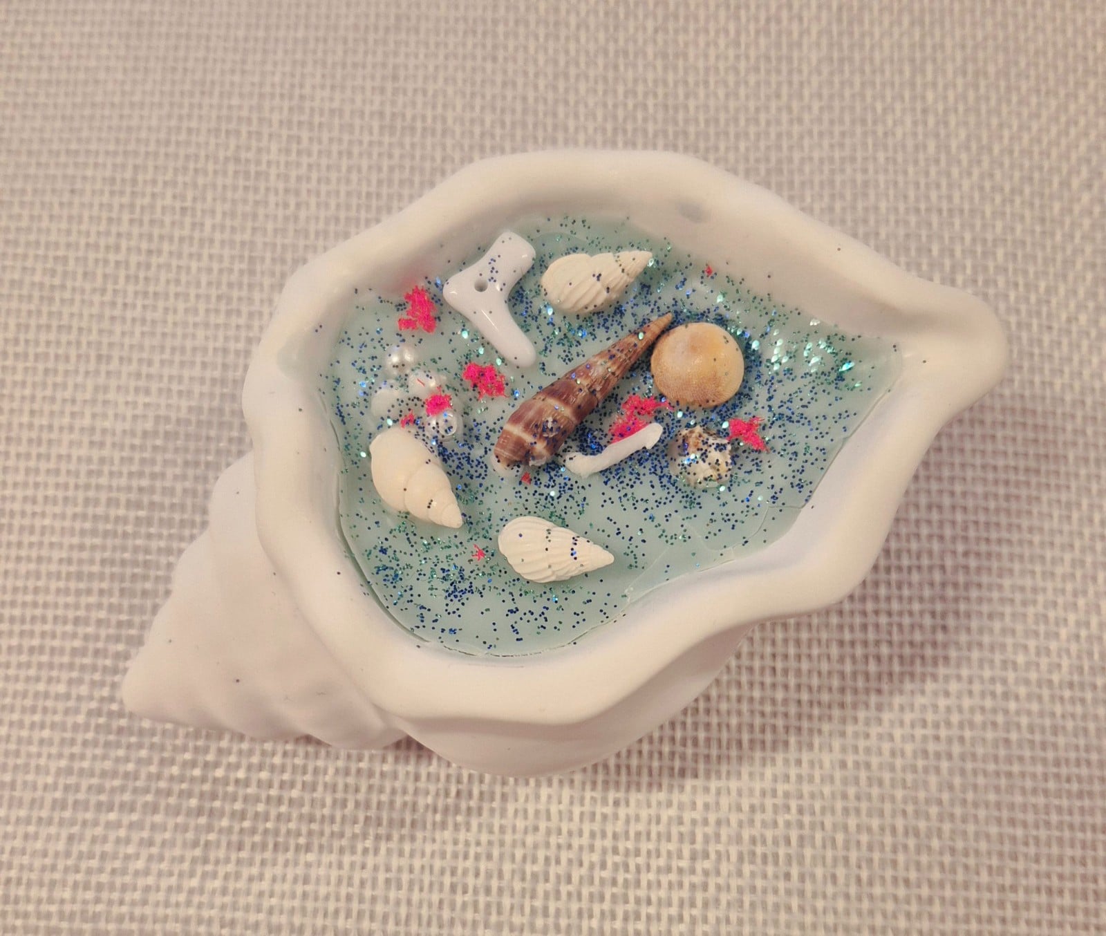 Schelp kaarsen - 102389 Schelp kaarsen