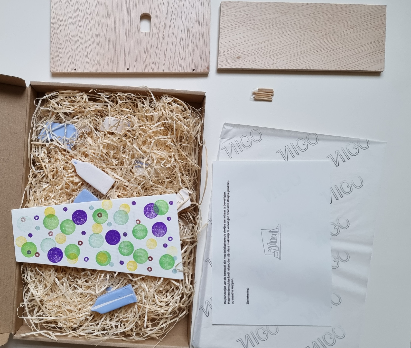 Design kerststal keramiek. Genummerd en gesigneerd in ovp. Nicolaas M… - 109021 Design kerststal keramiek. Genummerd en gesigneerd in ovp. Nicolaas Maathuis (NIC-O)