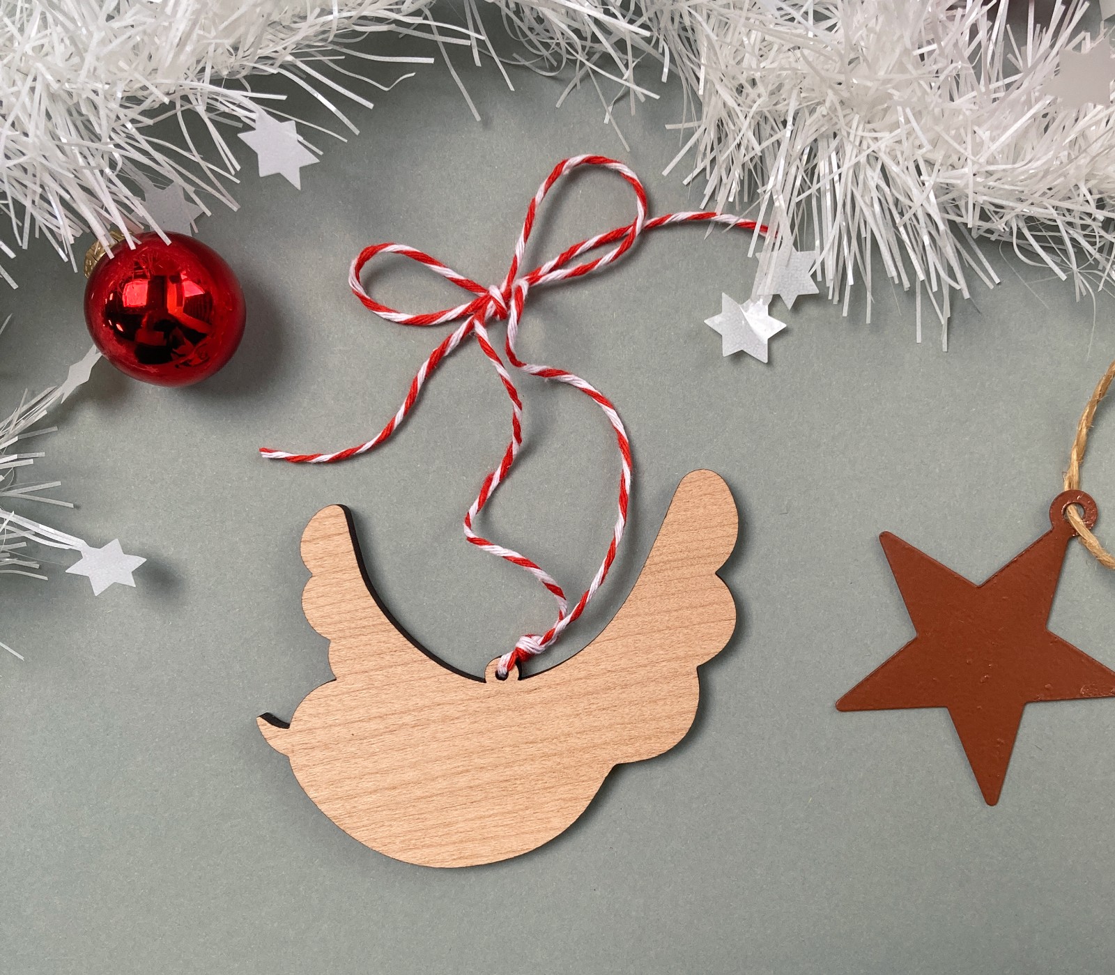 Kersthanger Hout Duif - 108099 Kersthanger Hout Duif