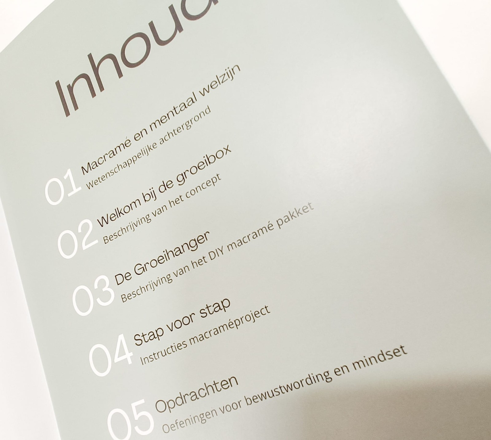 DIY macramé plantenhanger