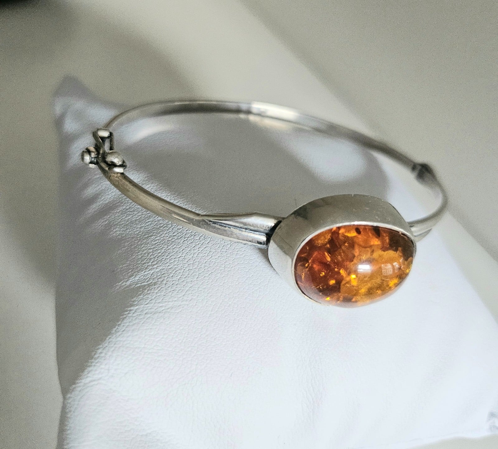 Zilveren 925 armband met Baltische Amber – uniek sieraad uit Polen - 148317 Zilveren 925 armband met Baltische Amber – uniek sieraad uit Polen