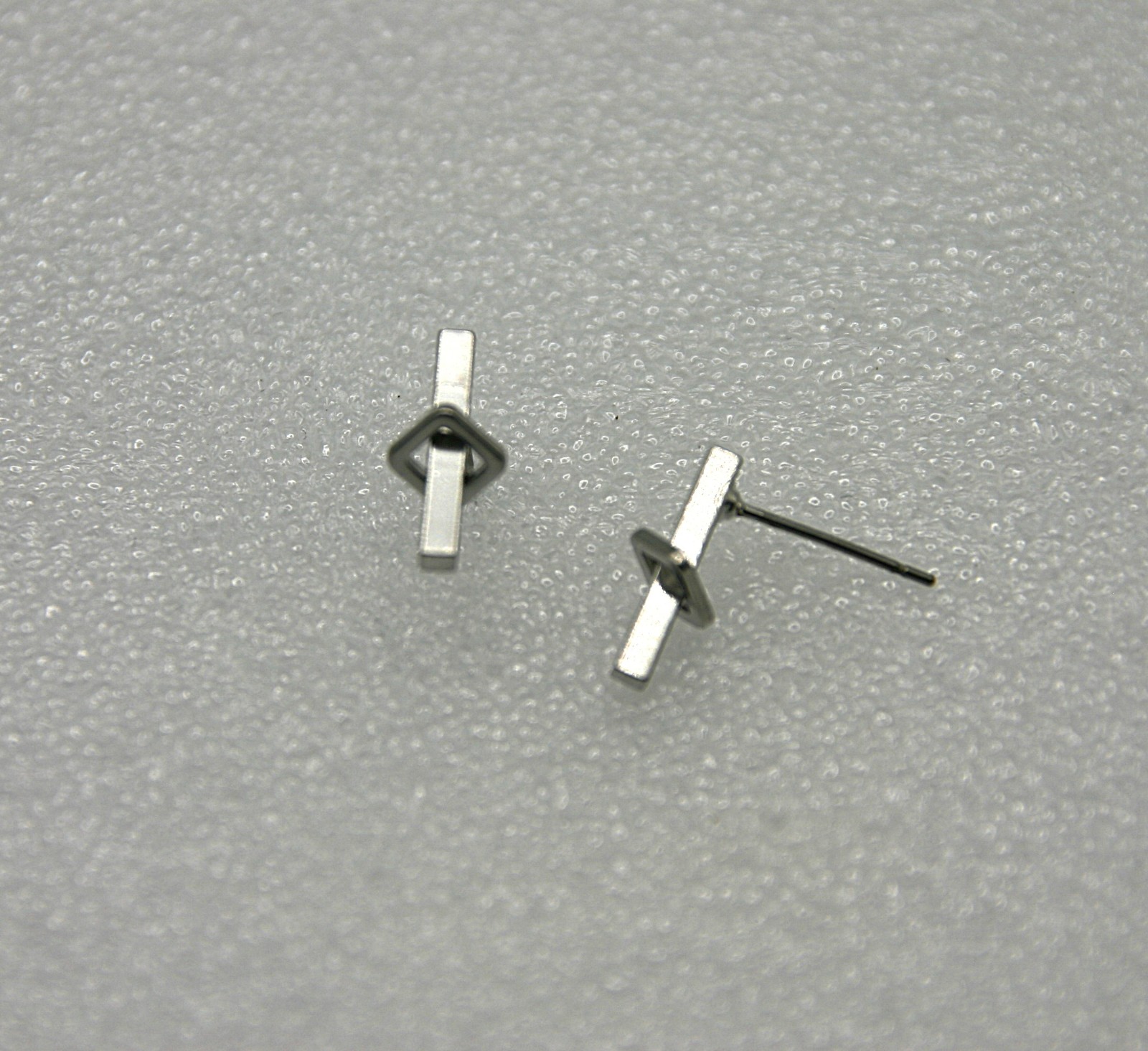 Squarred stick oorbellen - 73273 Squarred stick oorbellen