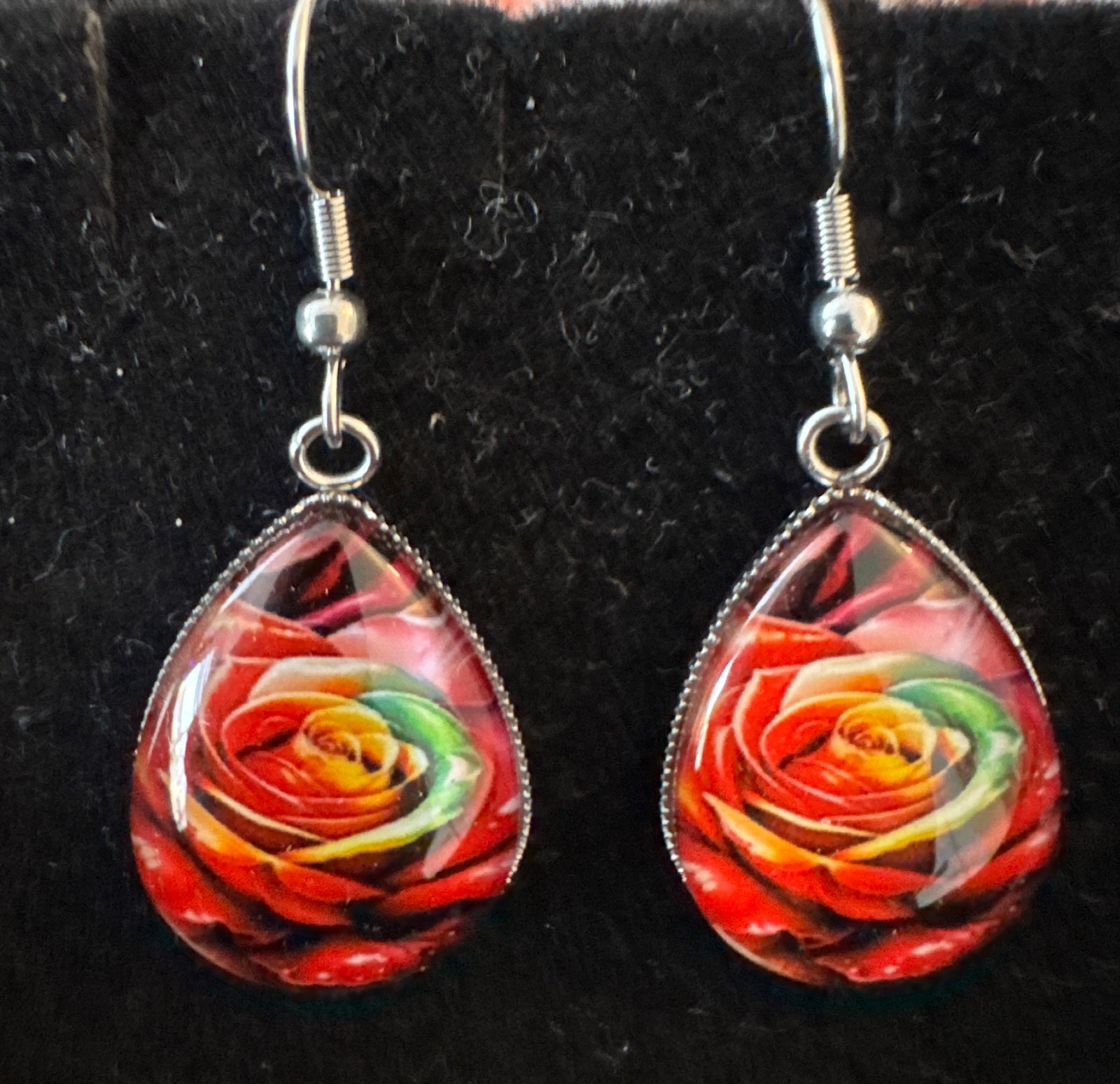 Mooie unieke Resin Oorbellen