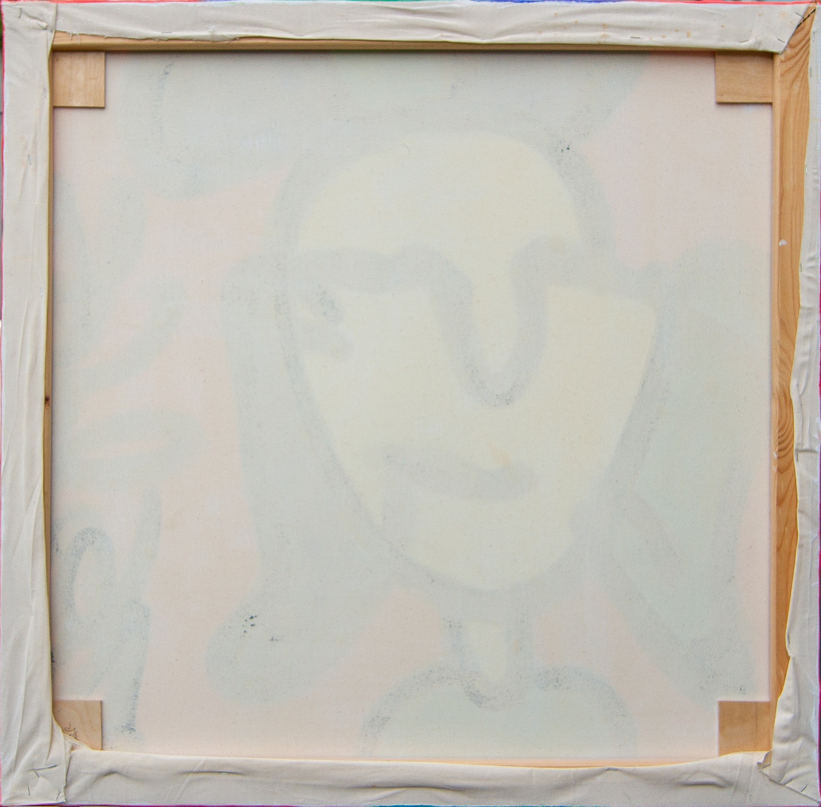 Schilderij Sok mannetje - 129830 Schilderij Sok mannetje