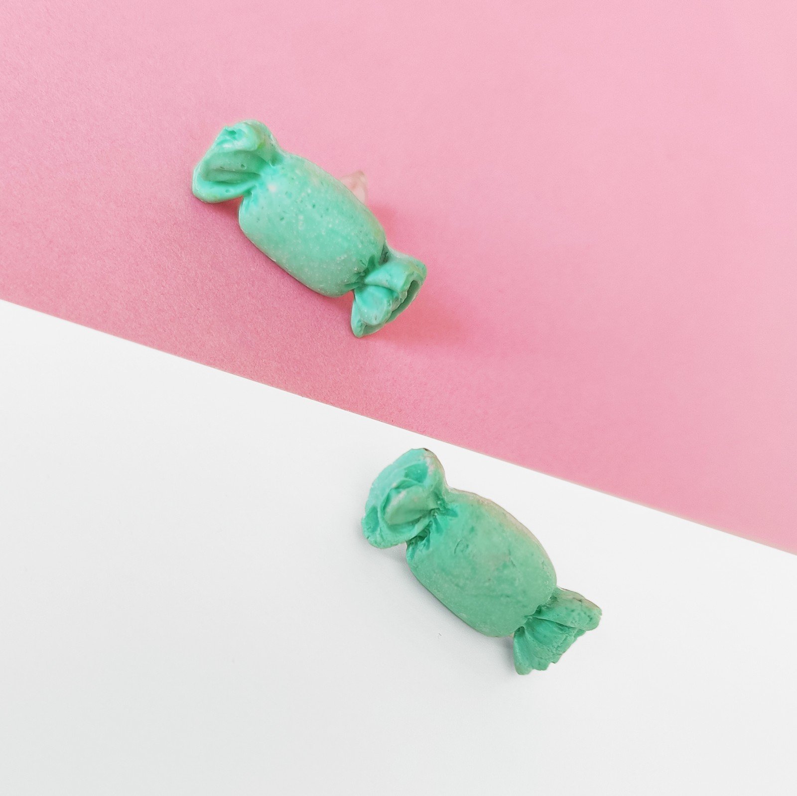 Groene Snoepjes Oorbellen