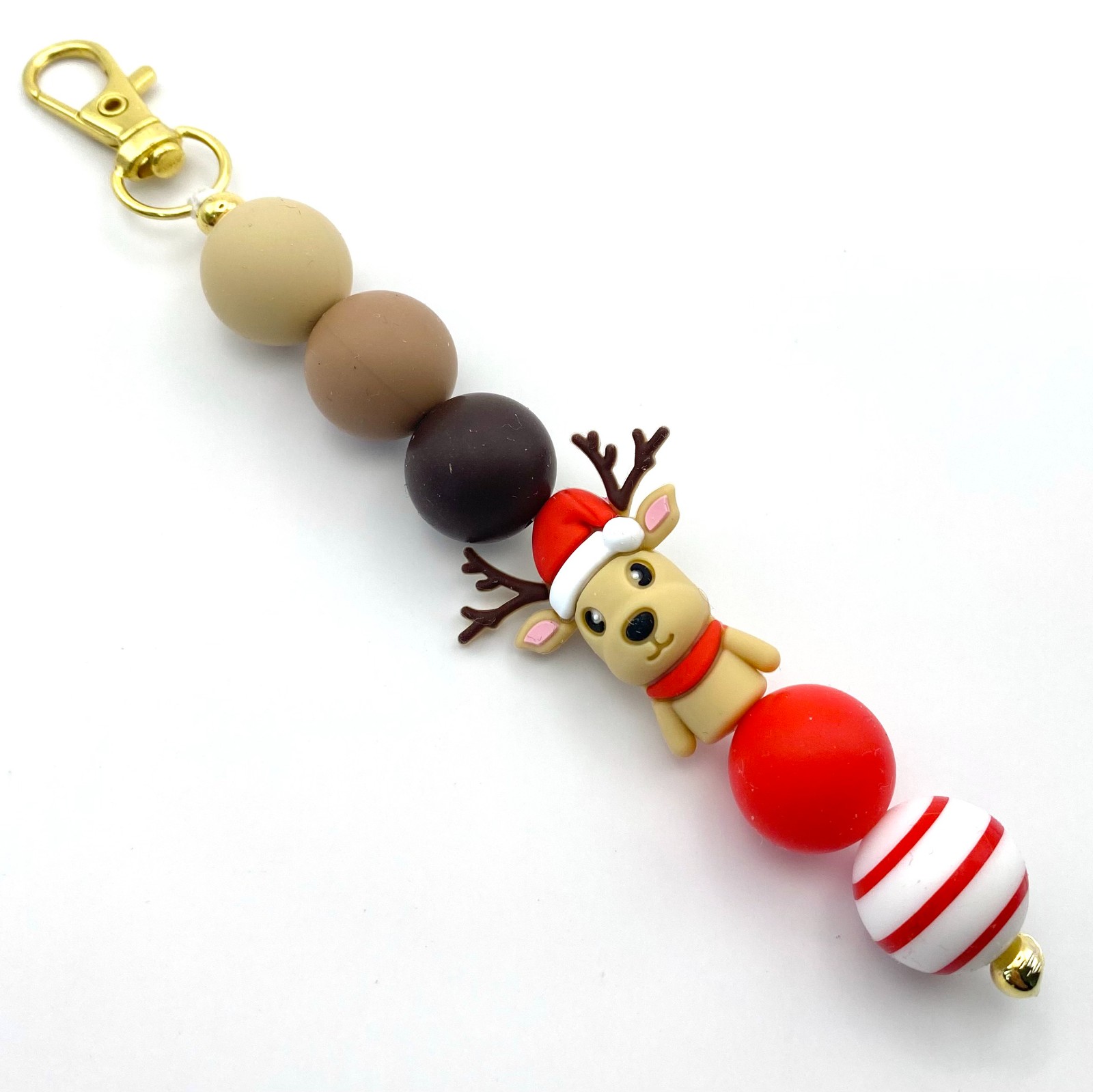 Kerst bag charm handgemaakt - KGR139