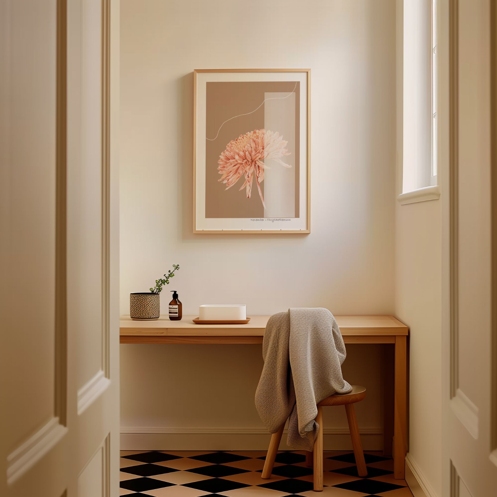 Geboortebloem November Chrysant Fine Art Print - 45310.jpeg Geboortebloem November Chrysant Fine Art Print