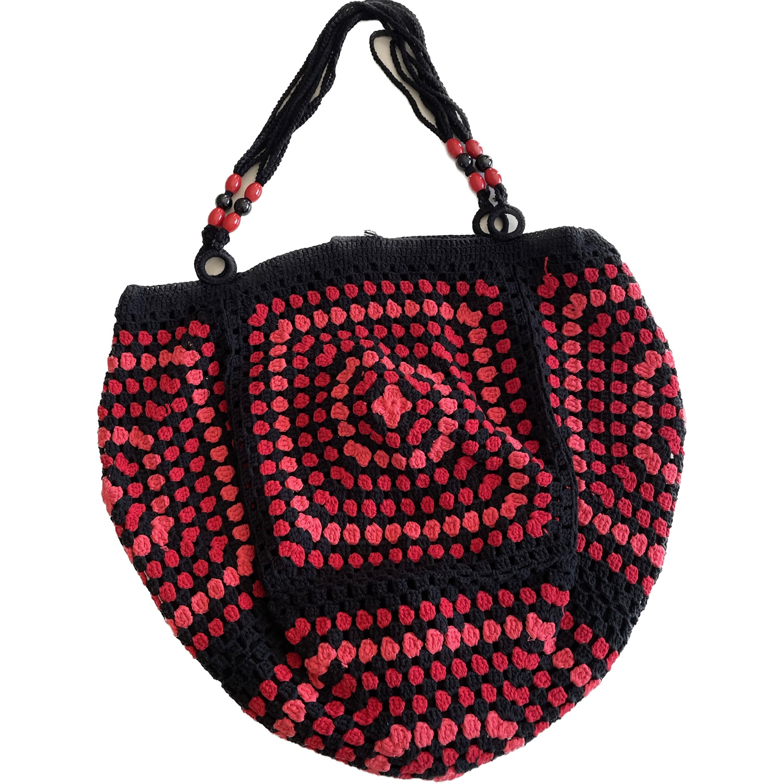 Gehaakte shopper tas