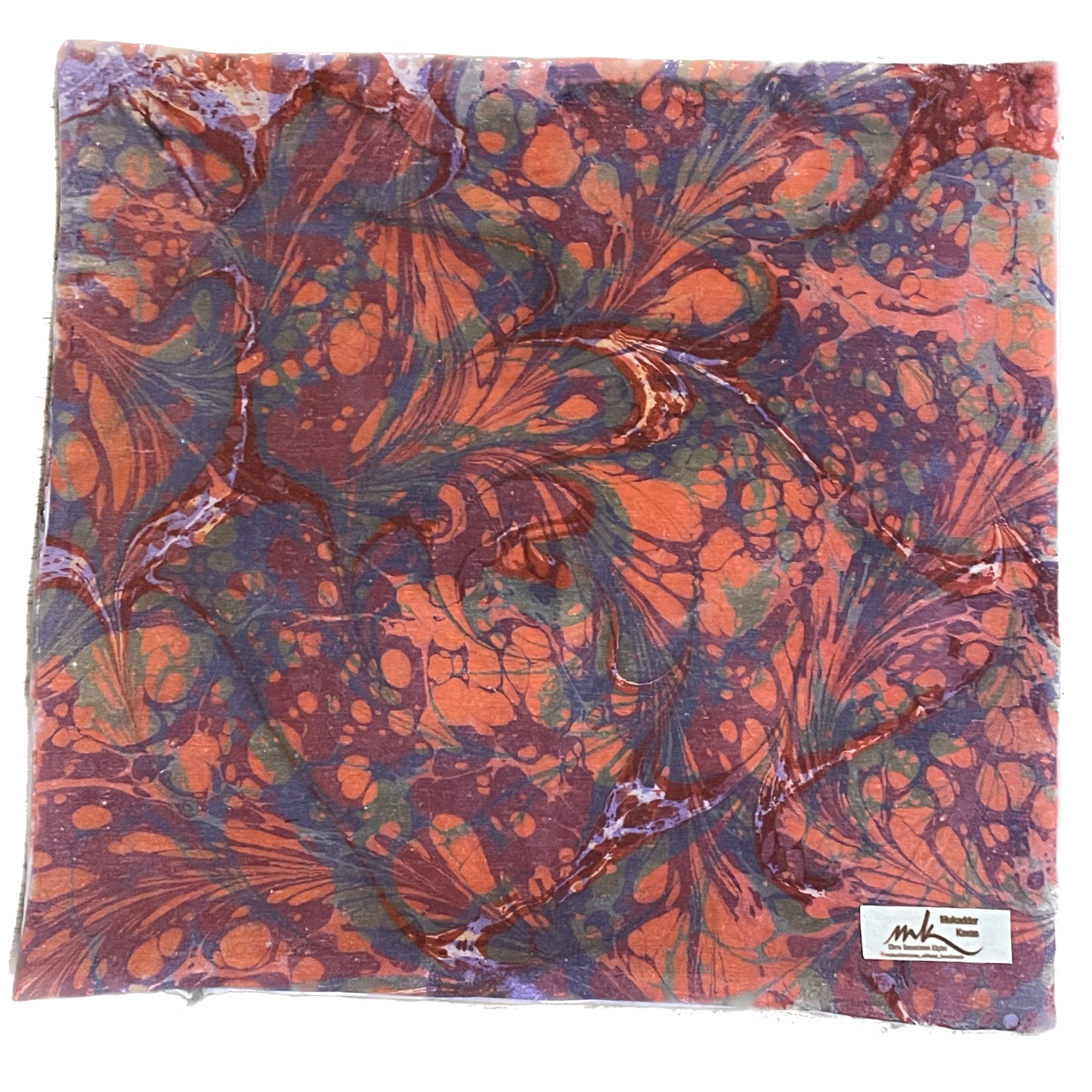 Marble design multi-color sierkussenhoes - 53442.jpeg Kussenhoes multi-color marble-design