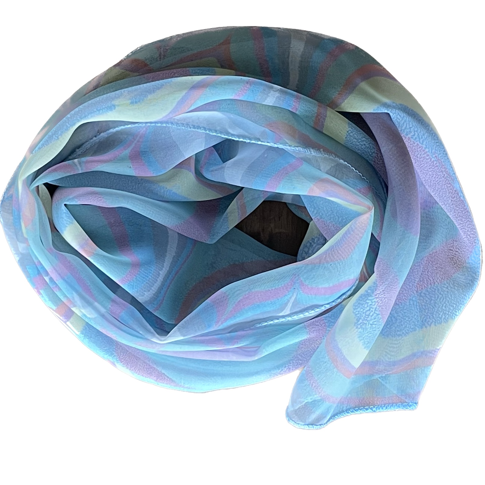 Marble design zijden sjaal - 53538.jpeg Marble design zijden sjaal