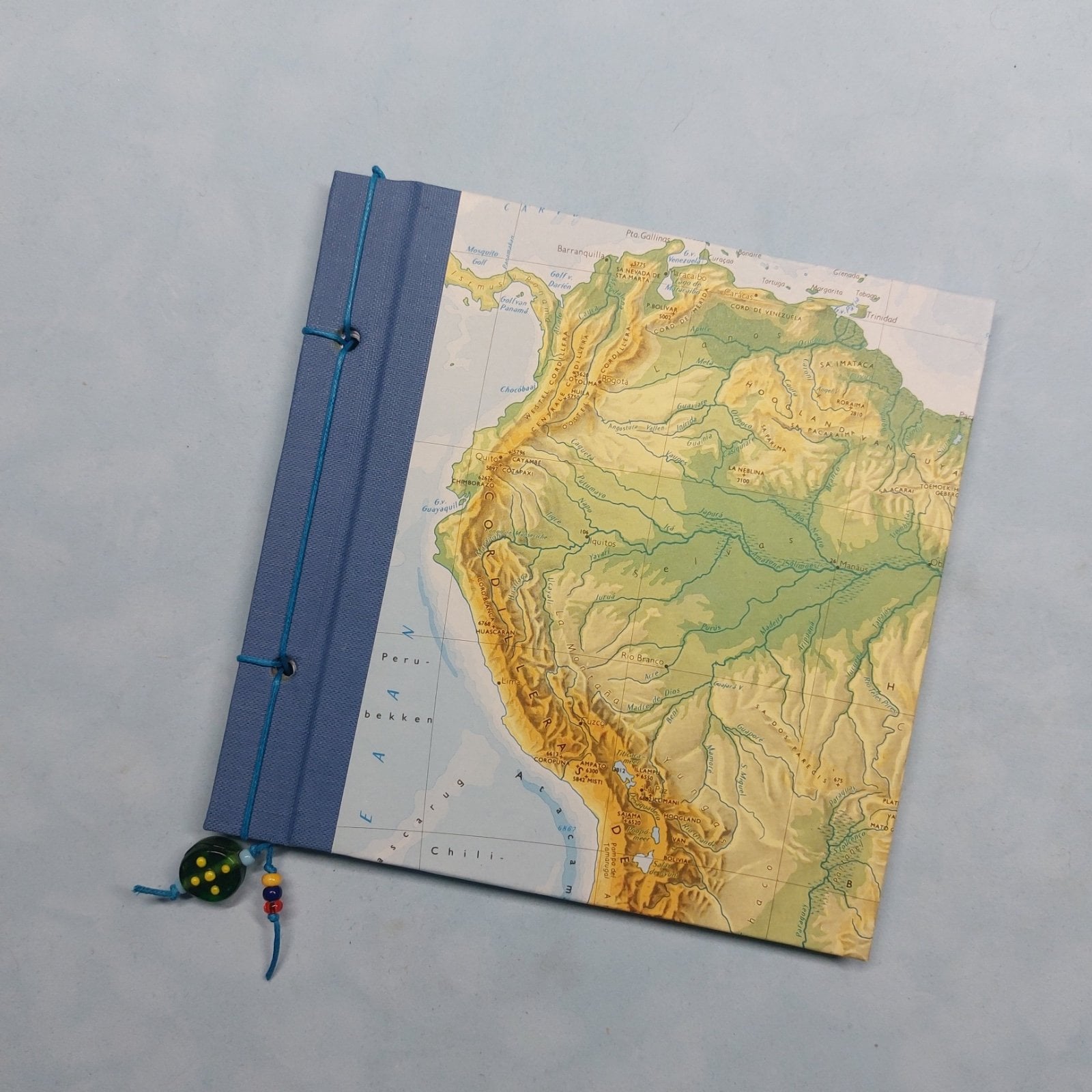 Reisboekje / Traveljournal - Noord West Afrika (blauw)