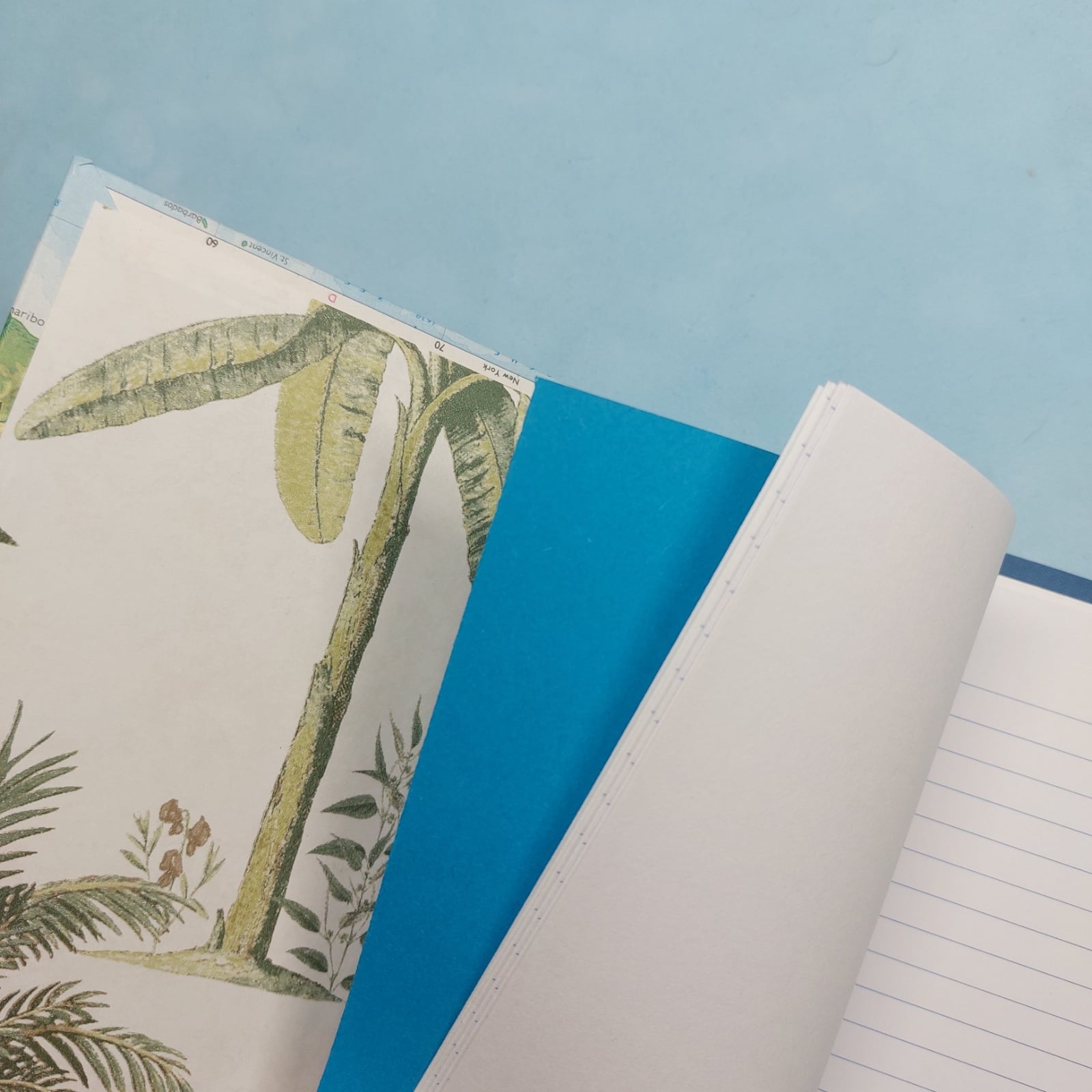 Reisboekje / Traveljournal - Noord West Afrika (blauw)