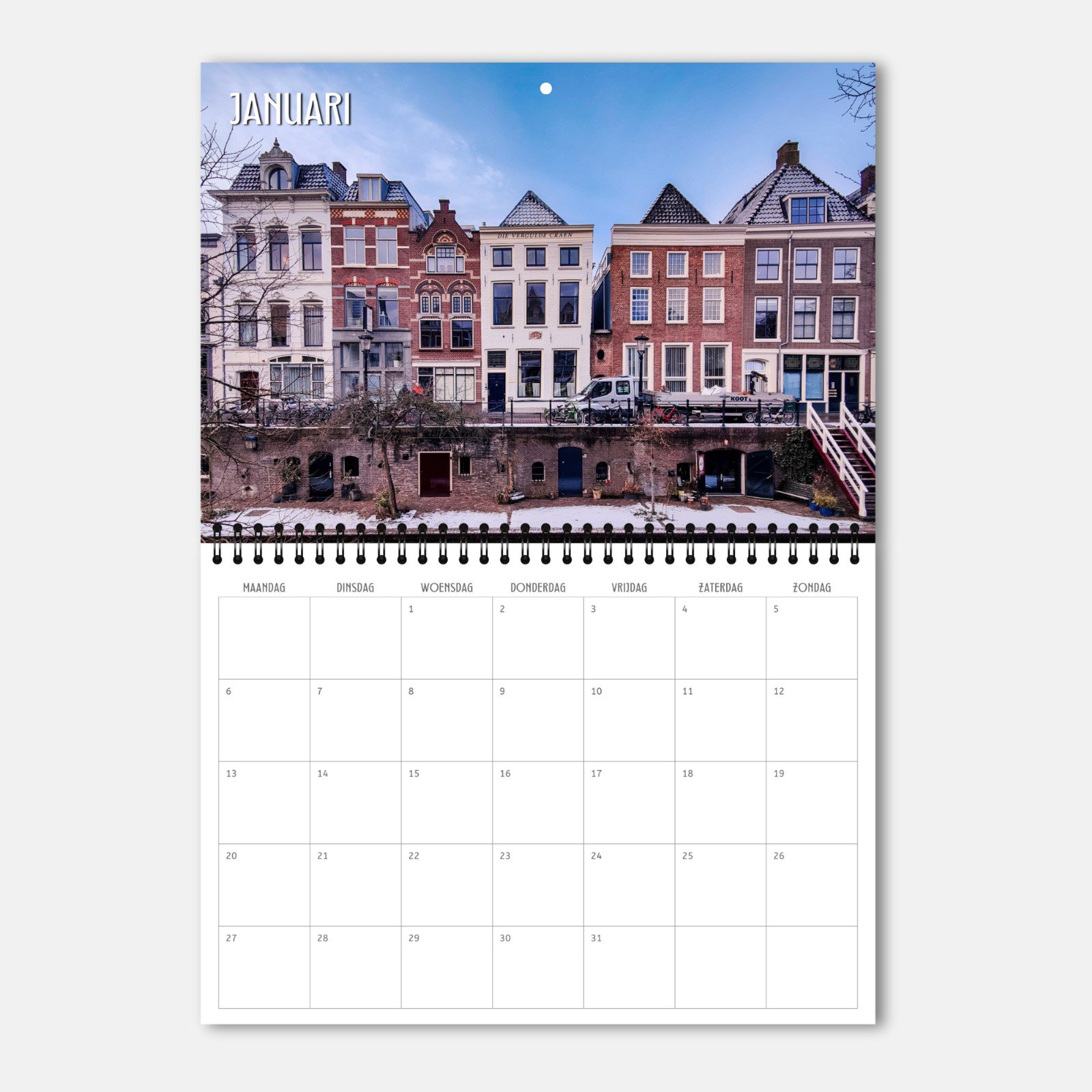 Jaarkalender Utrecht - 2025 - Family Planner