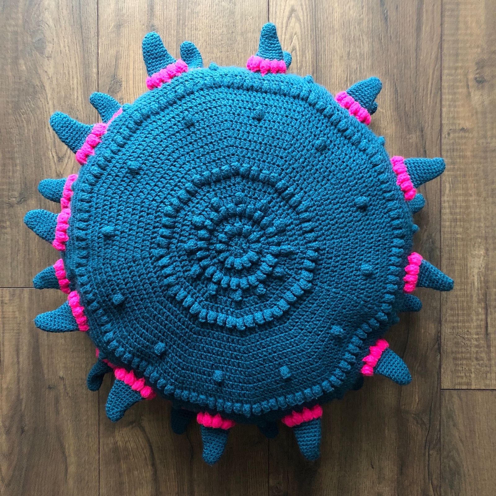 Gehaakte Bohemian Kussen - 61537.jpeg Gehaakte Bohemian Kussen