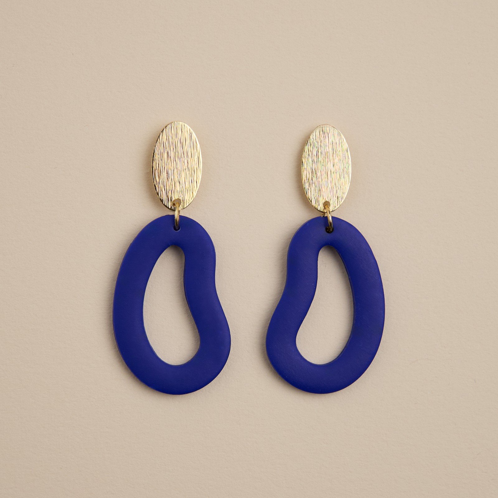 Maria Klei Oorbellen - Goud