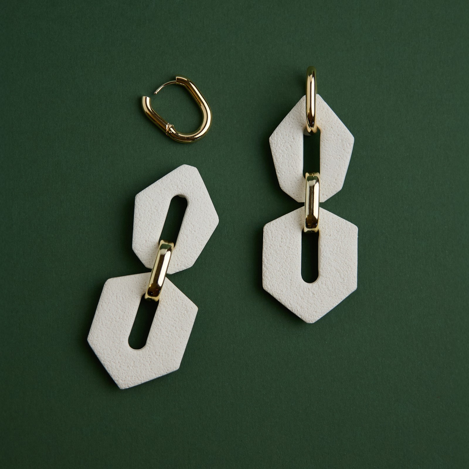 Shilla klei Oorbellen