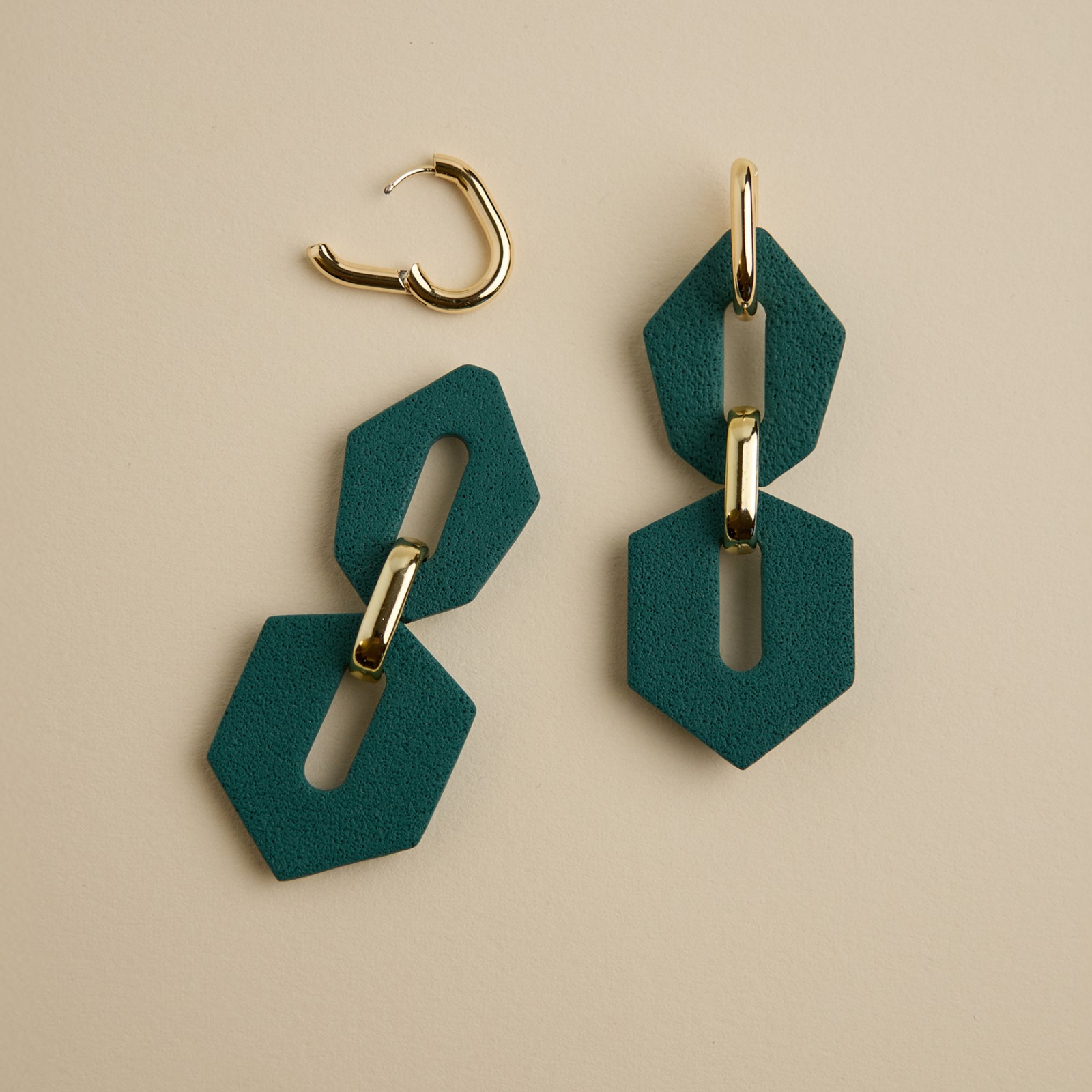 Shilla klei Oorbellen