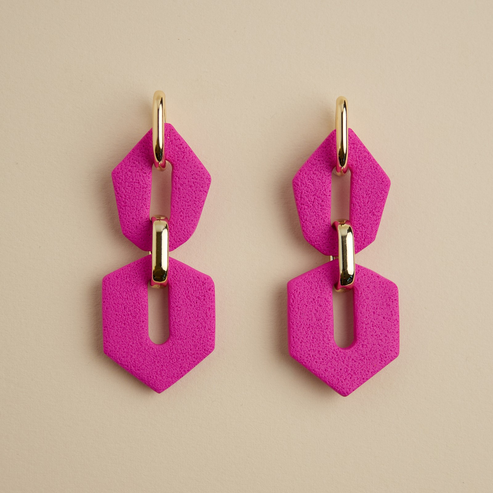 Shilla klei Oorbellen